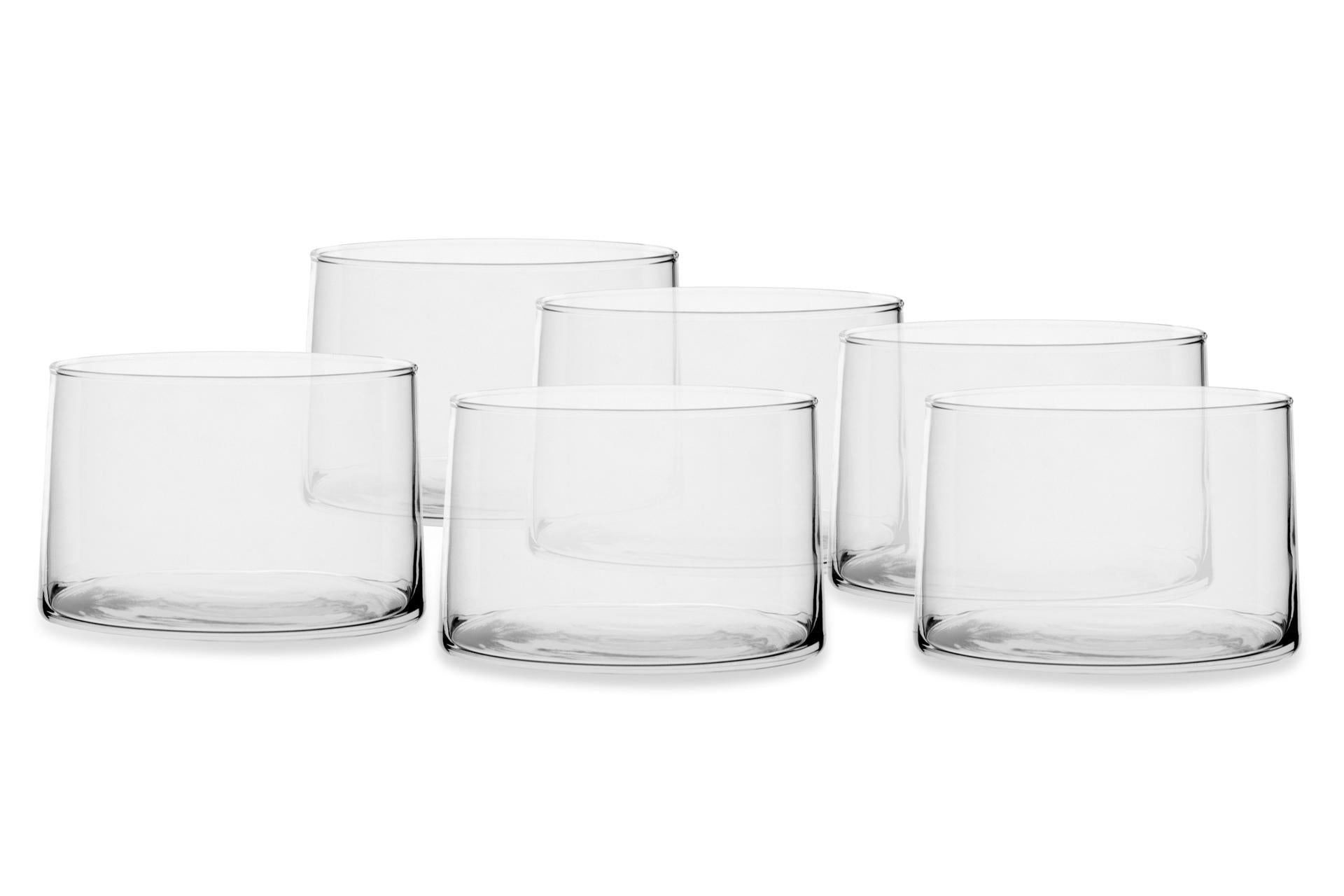 Borgonovo Elixir Set 6 Coppette 46 cl - Ø10 cm H.7 cm - Set 6 Pz