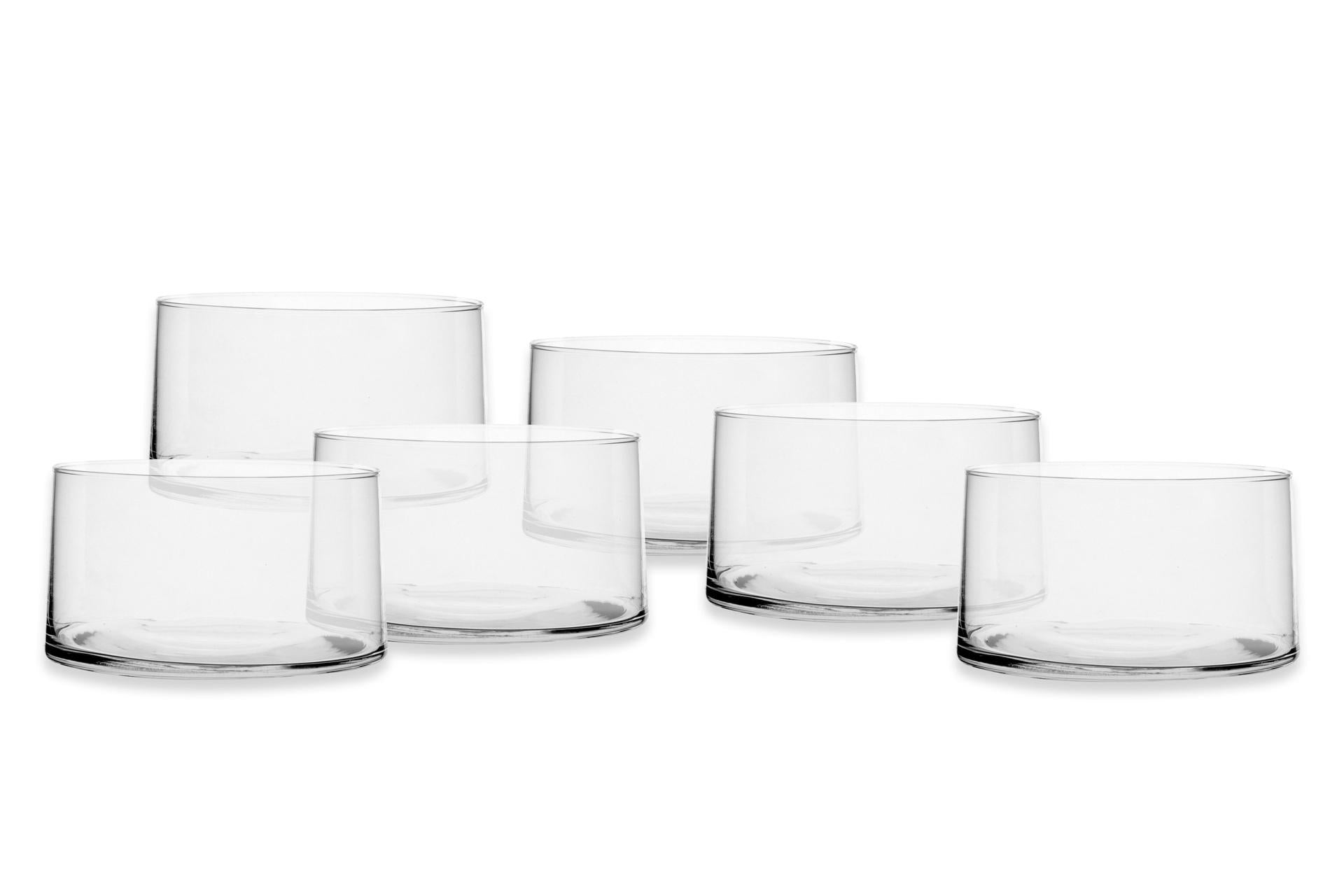 Borgonovo Elixir Set 6 Coppette 67 cl - Ø12 cm H.7 cm - Set 6 Pz