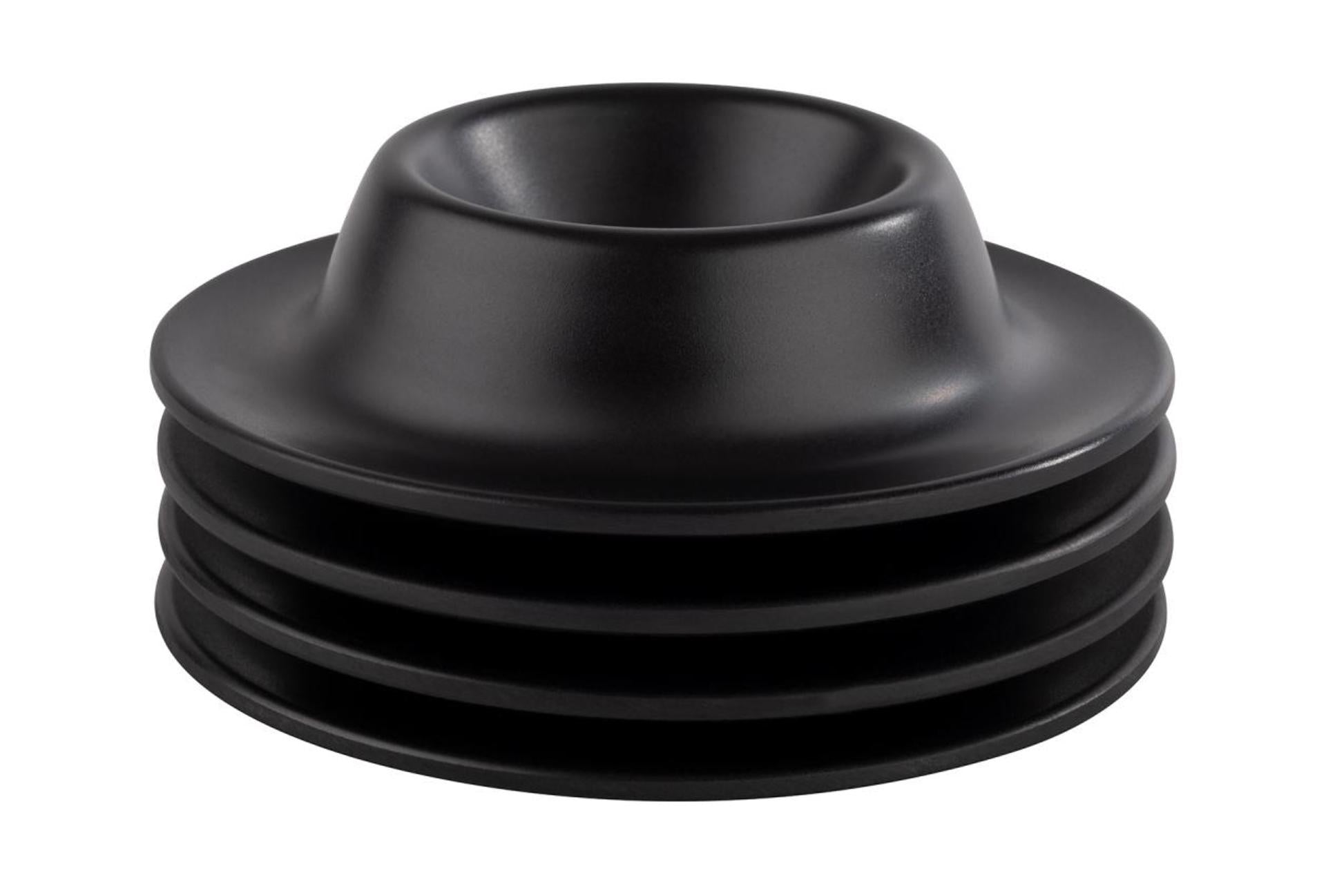 APS Portauovo Set 4 Pezzi Ø8.5 cm - H.2 cm In Melamina Nera - Set 4 Pz