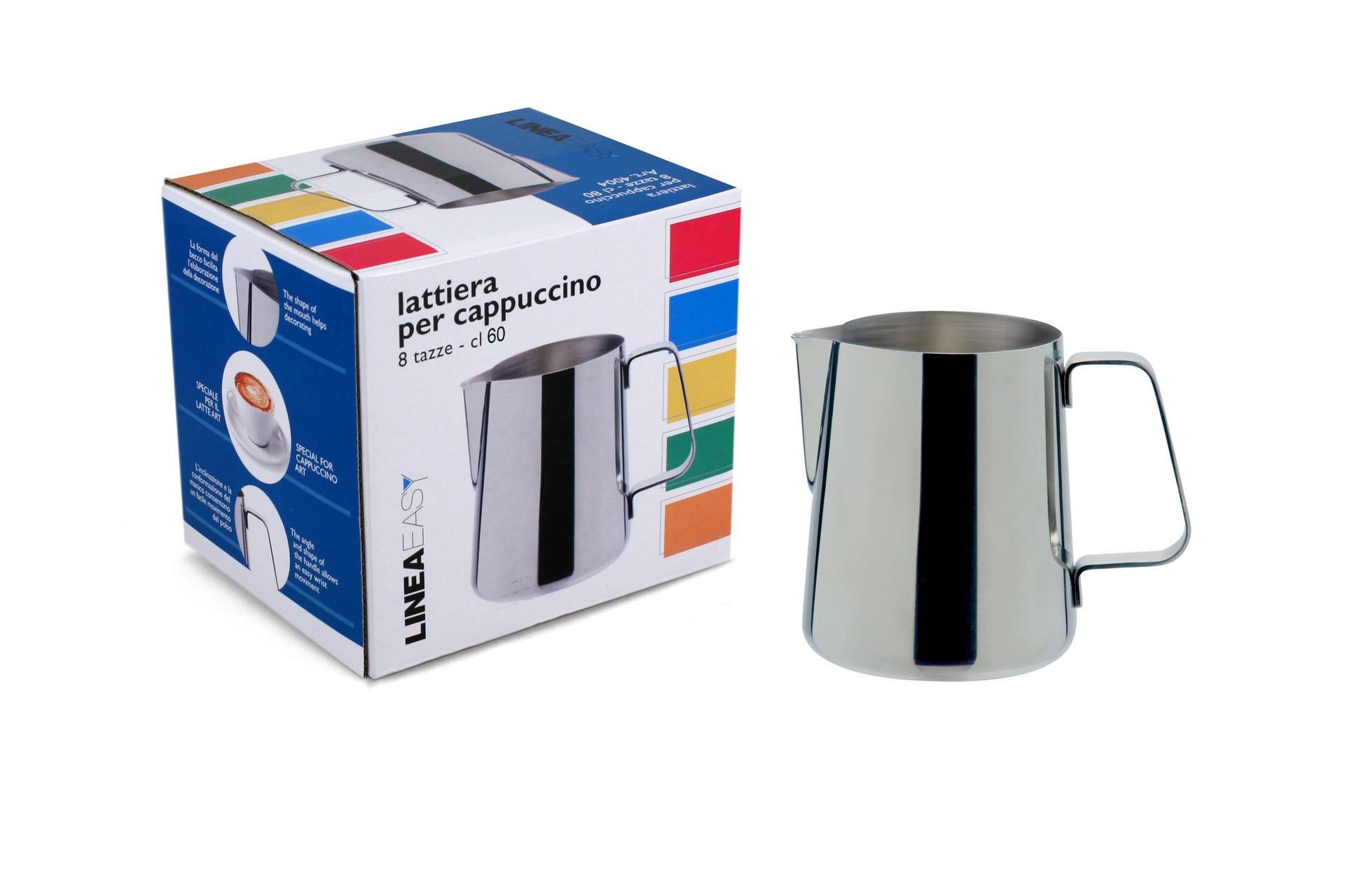 Ilsa Easy Lattiera Inox 60 cl - Articolo Professionale In Acciaio Inox