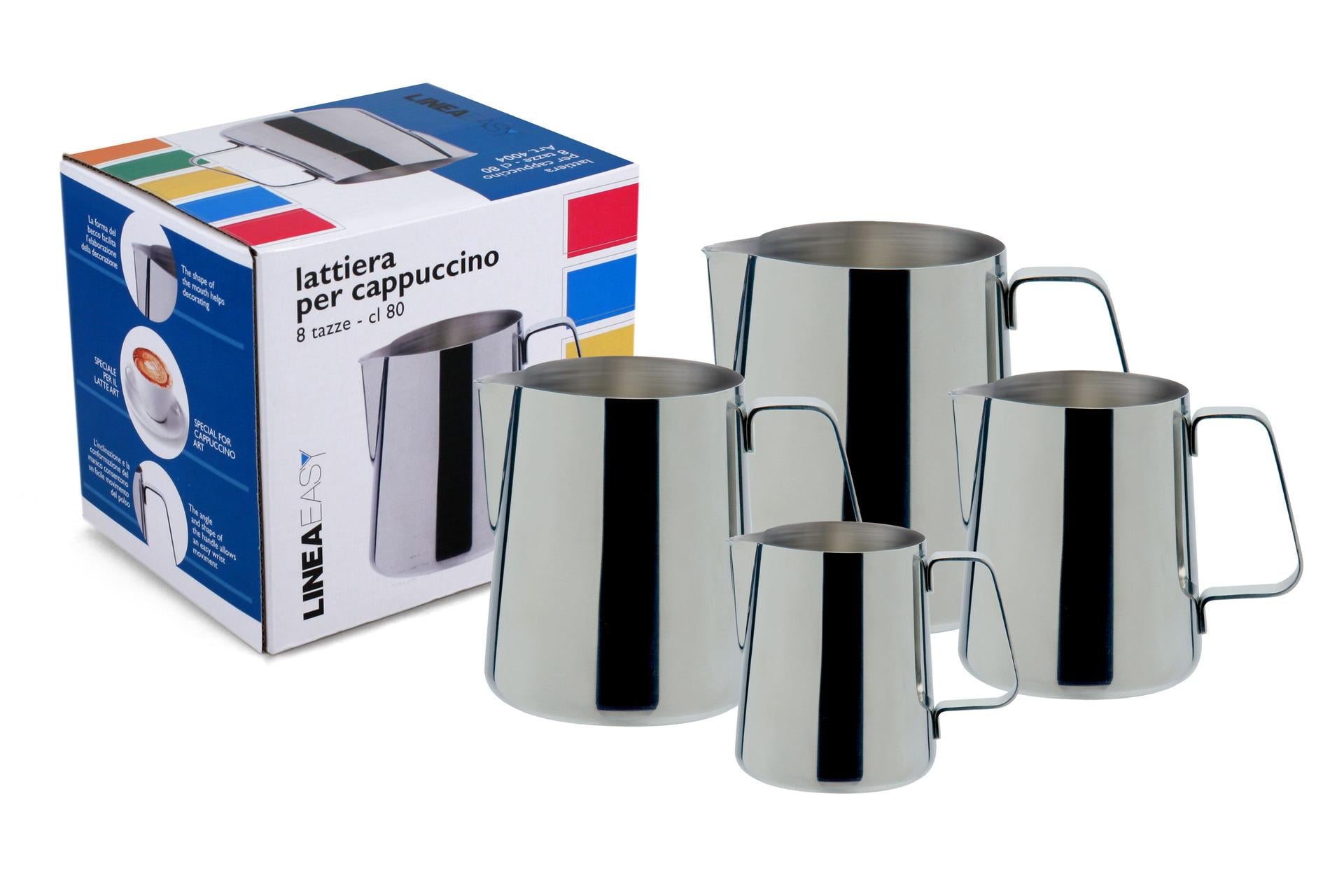 Ilsa Easy Lattiera Inox 10 Tazze - 100 cl In Acciaio Inox 4