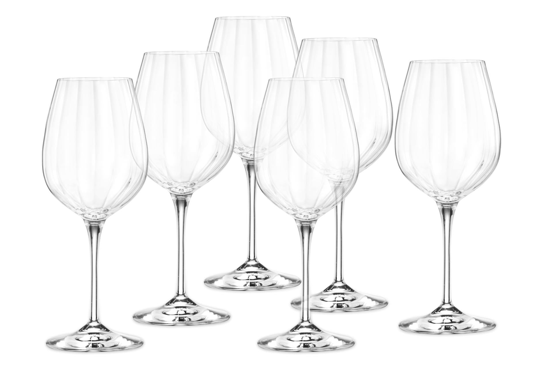 RCR Cristalleria Italiana Optiq Set 6 Calici Vino 46 cl - Set 6 Pz