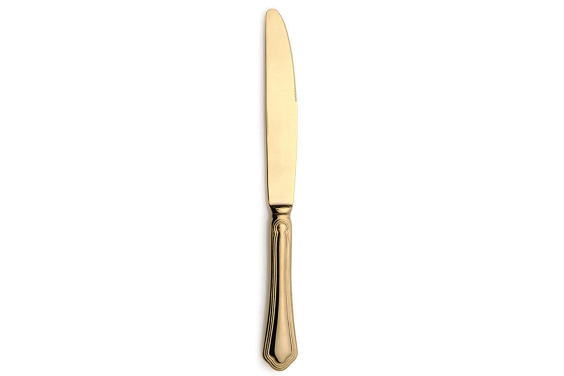 Comas Sangiovese Gold Coltello Frutta Forgiato 23.2 cm - Acciaio Inox 18/10 - Set 12 Pz