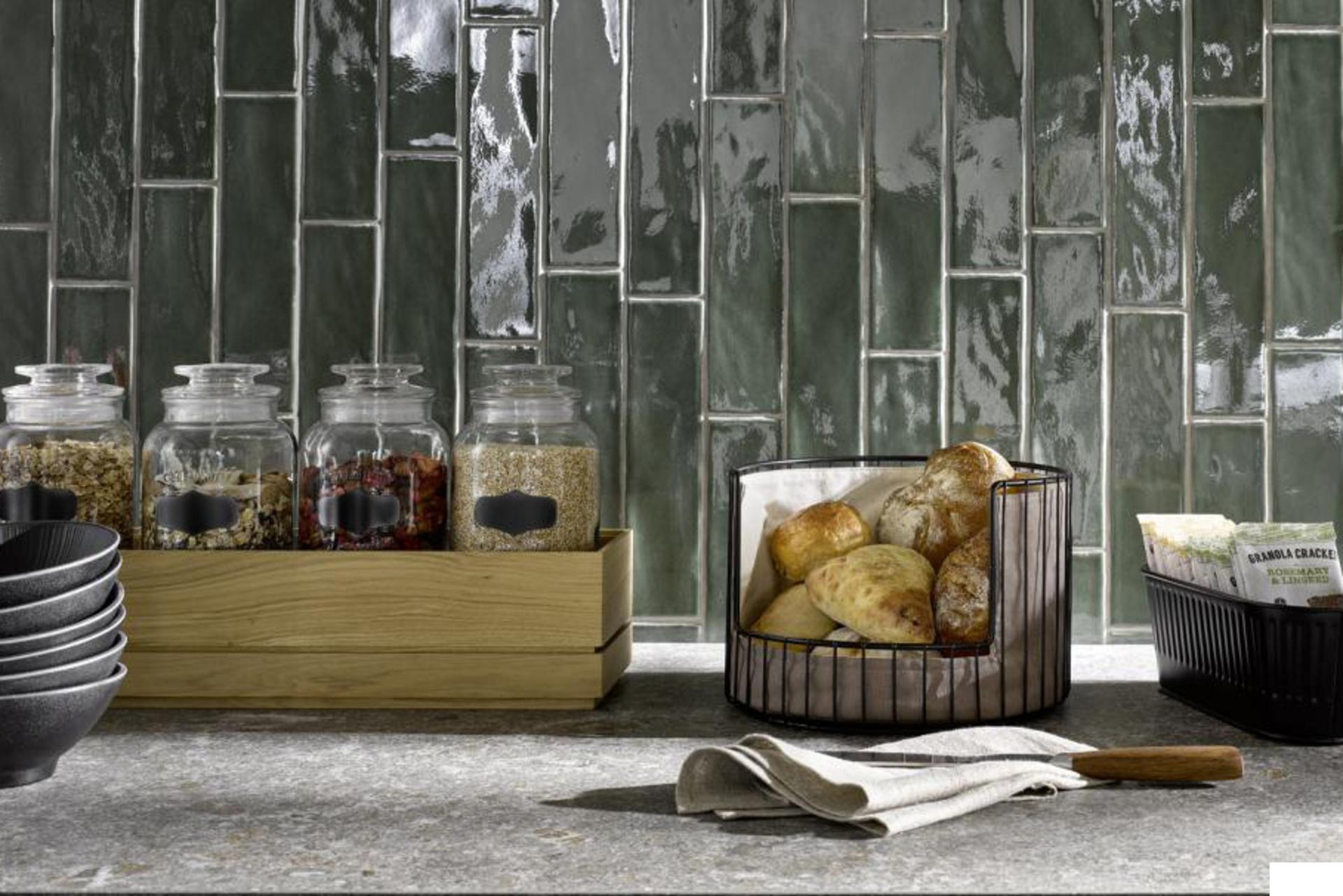 APS Cestino Pane/Frutta In Metallo Nero Ø27 cm - H.18.5 cm Con Inserto In Cotone Beige e Grigio Tortora Lavabile 8