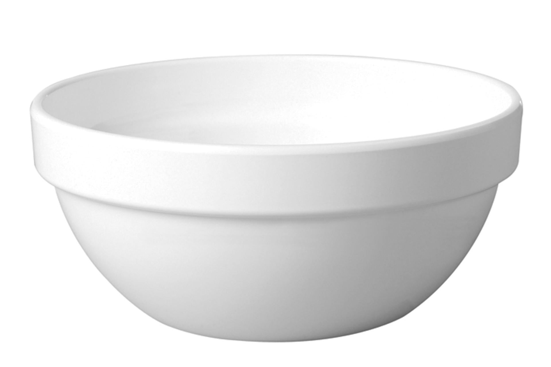APS Friendly Bowl Coppetta Ø10 cm - H.4.5 cm In Polietilene Bianco Impilabile Lavabile In Lavastoviglie 1
