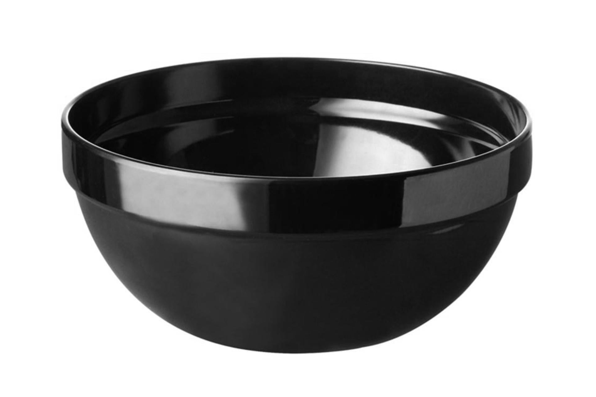 APS Friendly Bowl Coppetta Ø14 cm - H.6.5 cm In Polietilene Nero Impilabile, Lavabile In Lavastoviglie 1