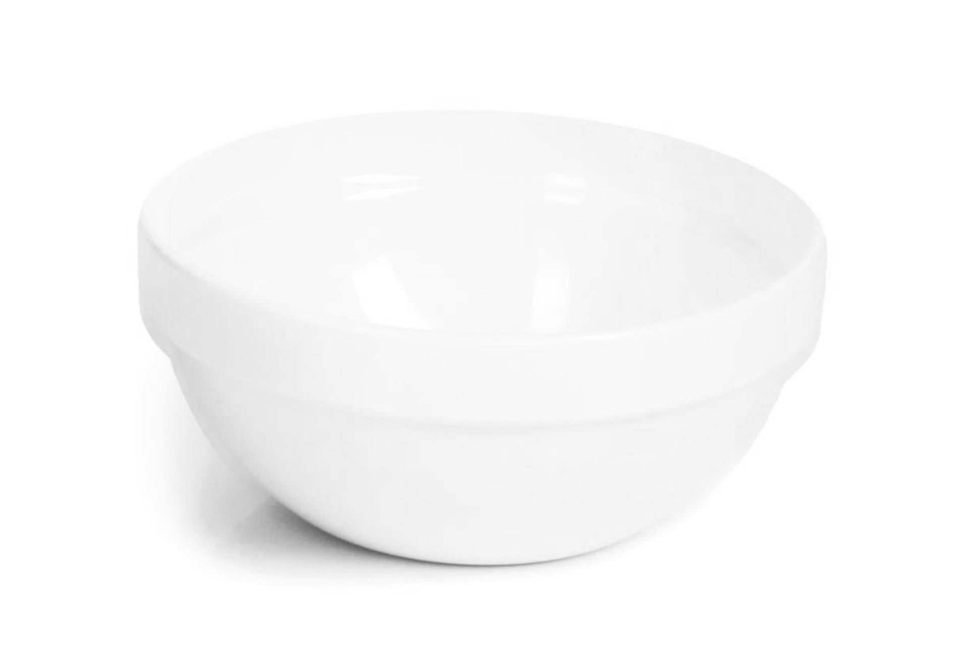 APS Friendly Bowl Coppetta Ø23 cm - H.10.5 cm 2.5L In Polietilene Bianco Impilabile e Lavabile In Lavastoviglie 1