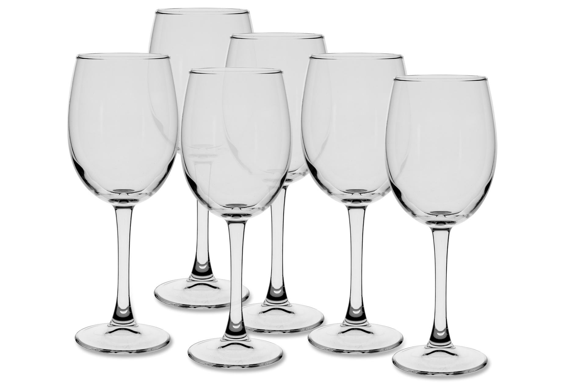 Pasabahce Palomino Set 6 Calici Vino Rosso 44,5 cl In Vetro Temperato - Set 6 Pz