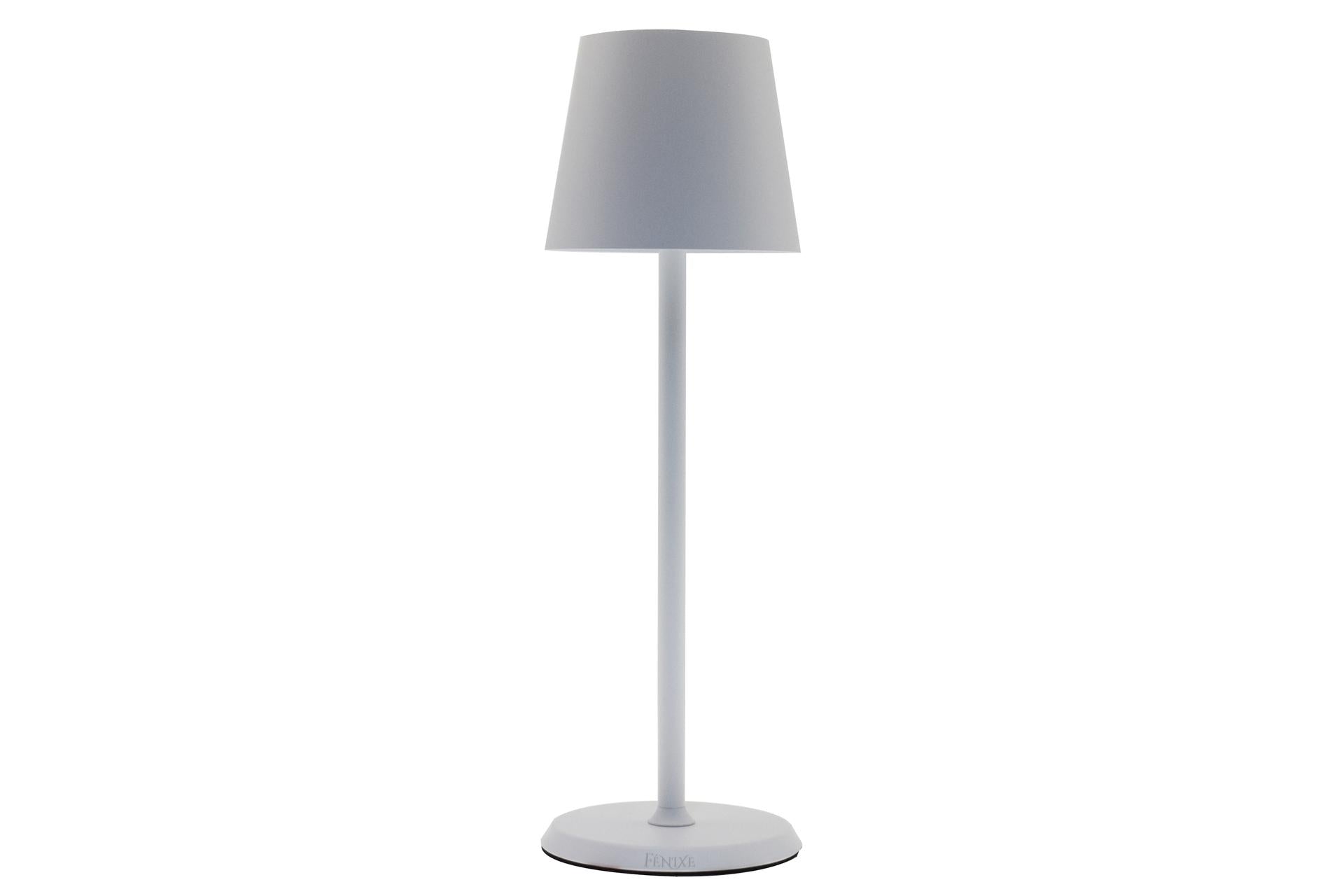 Import Tavola Professional Lumiere Round Lampada da Tavolo LED Bianca Ø10 x H34 cm - Ricaricabile, Dimmerabile, IP54 per Interno ed Esterno