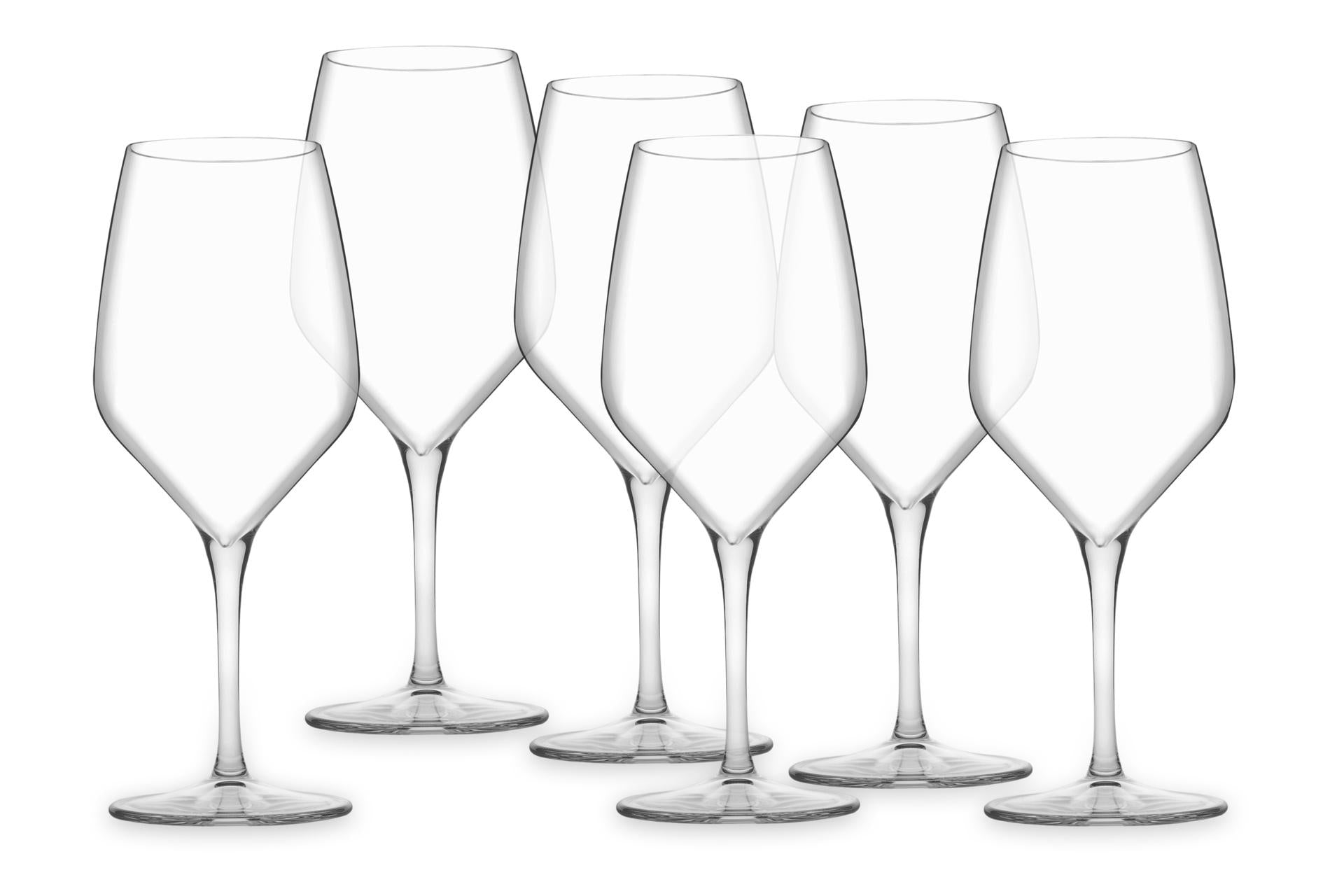 Pasabahce Napa Set 6 Calici Vino Bianco Cl 36 - Tagliato a Freddo - Set 6 Pz