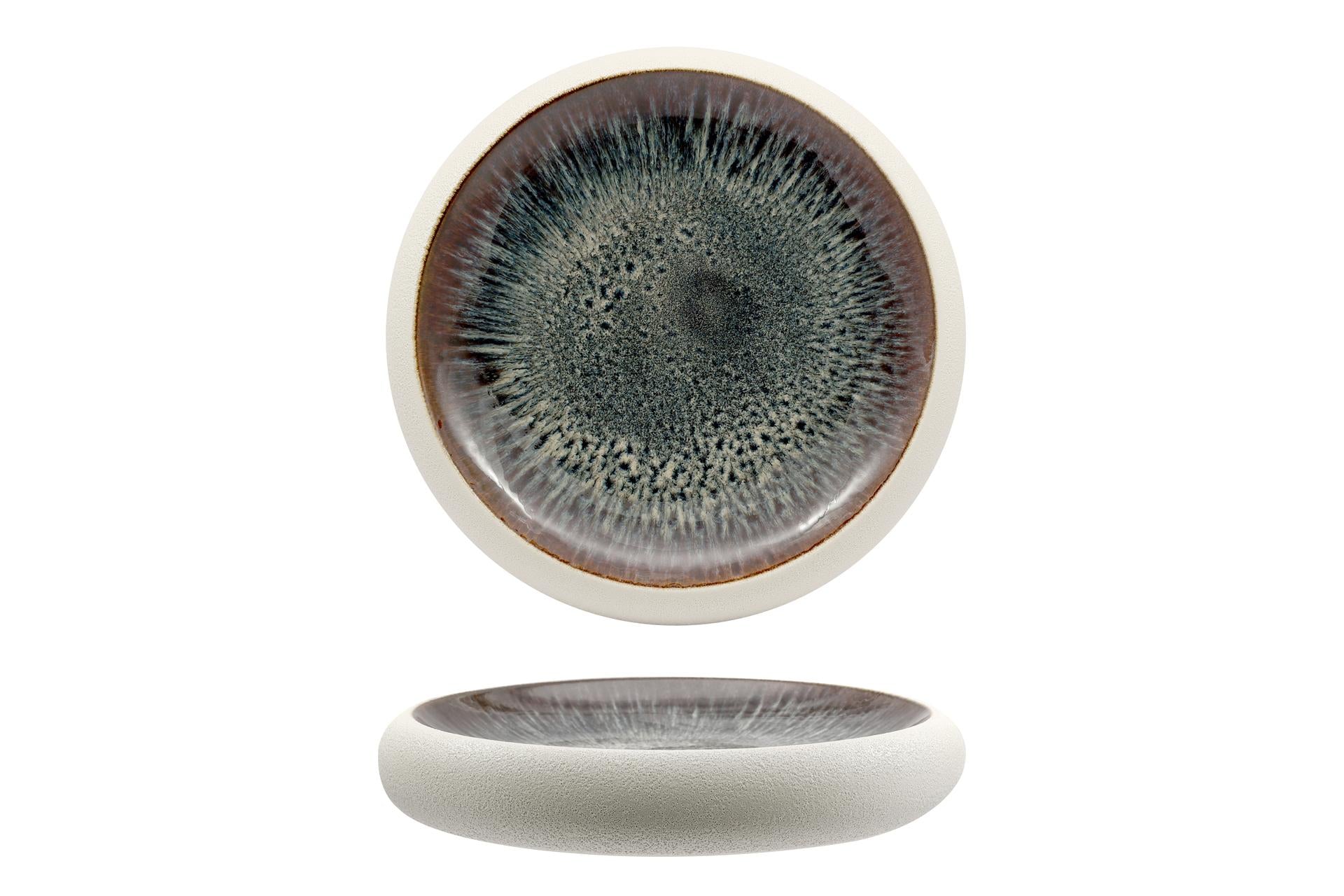 Import Tavola Professional Genesys Evo Piatto Alto Ø27 cm In Porcellana Blu - Set 2 Pz