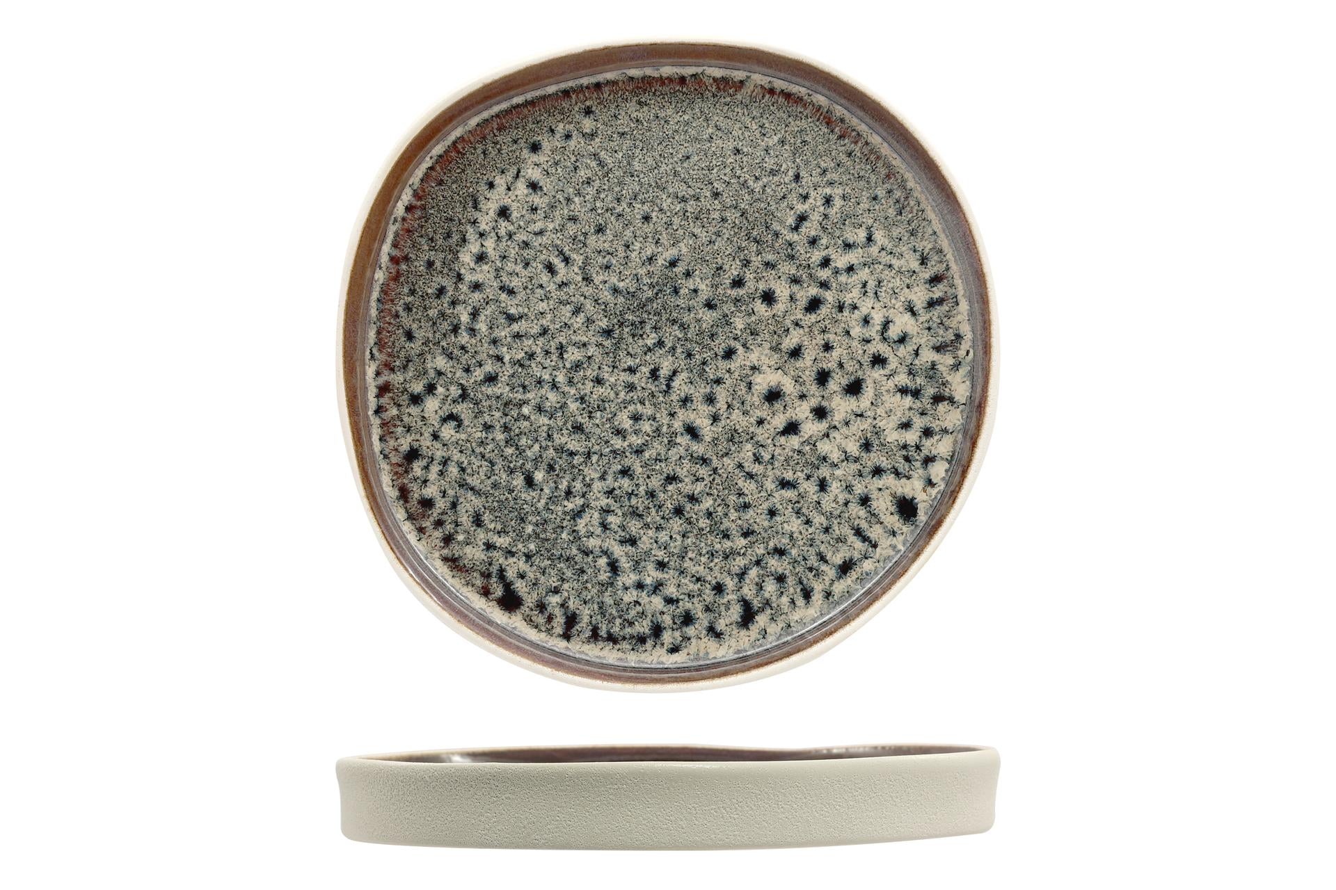 Import Tavola Professional Genesys Evo Piatto Nordic Ø20.7 cm In Porcellana Blu - Set 3 Pz