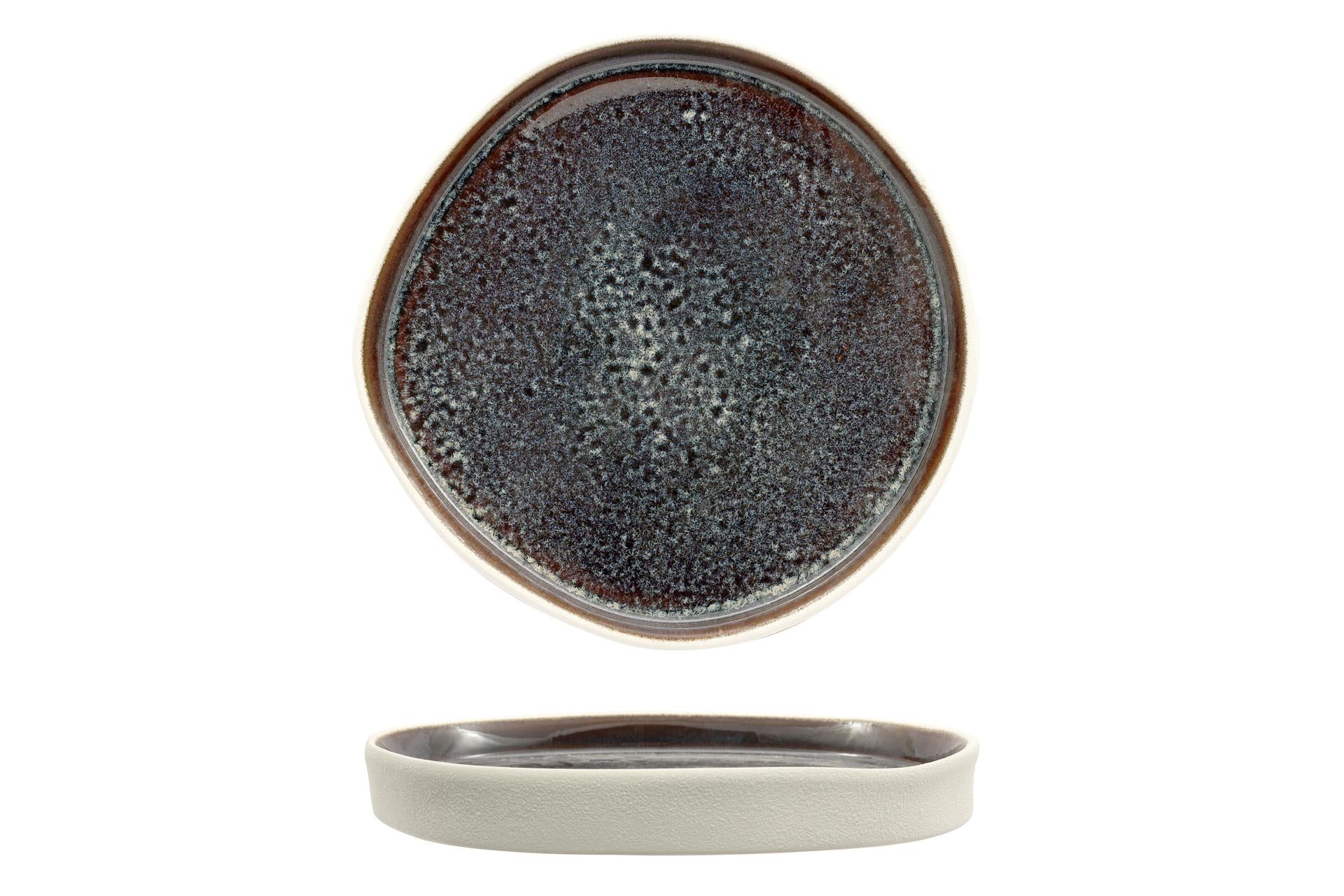 Import Tavola Professional Genesys Evo Blu Piatto Nordic Ø27 cm In Porcellana - Set 2 Pz