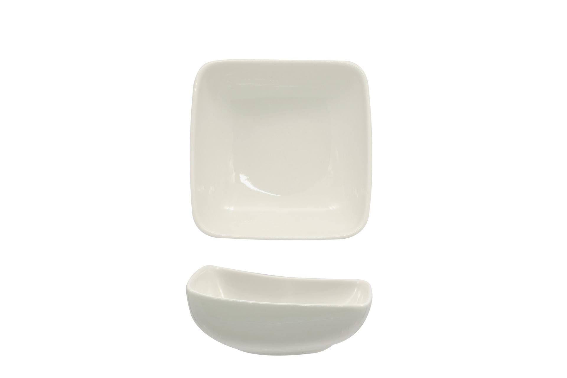 Ariane Fine Porcelain Vital Square Coppetta Ø10 cm - 15 cl In Porcellana Alluminica - Set 6 Pz