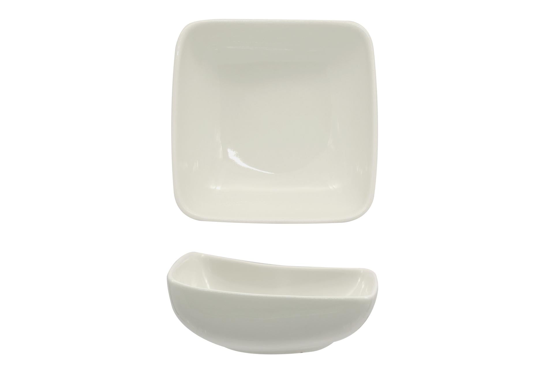 Ariane Fine Porcelain Vital Square Coppetta Ø12 cm - 22 cl In Porcellana Alluminica - Set 6 Pz