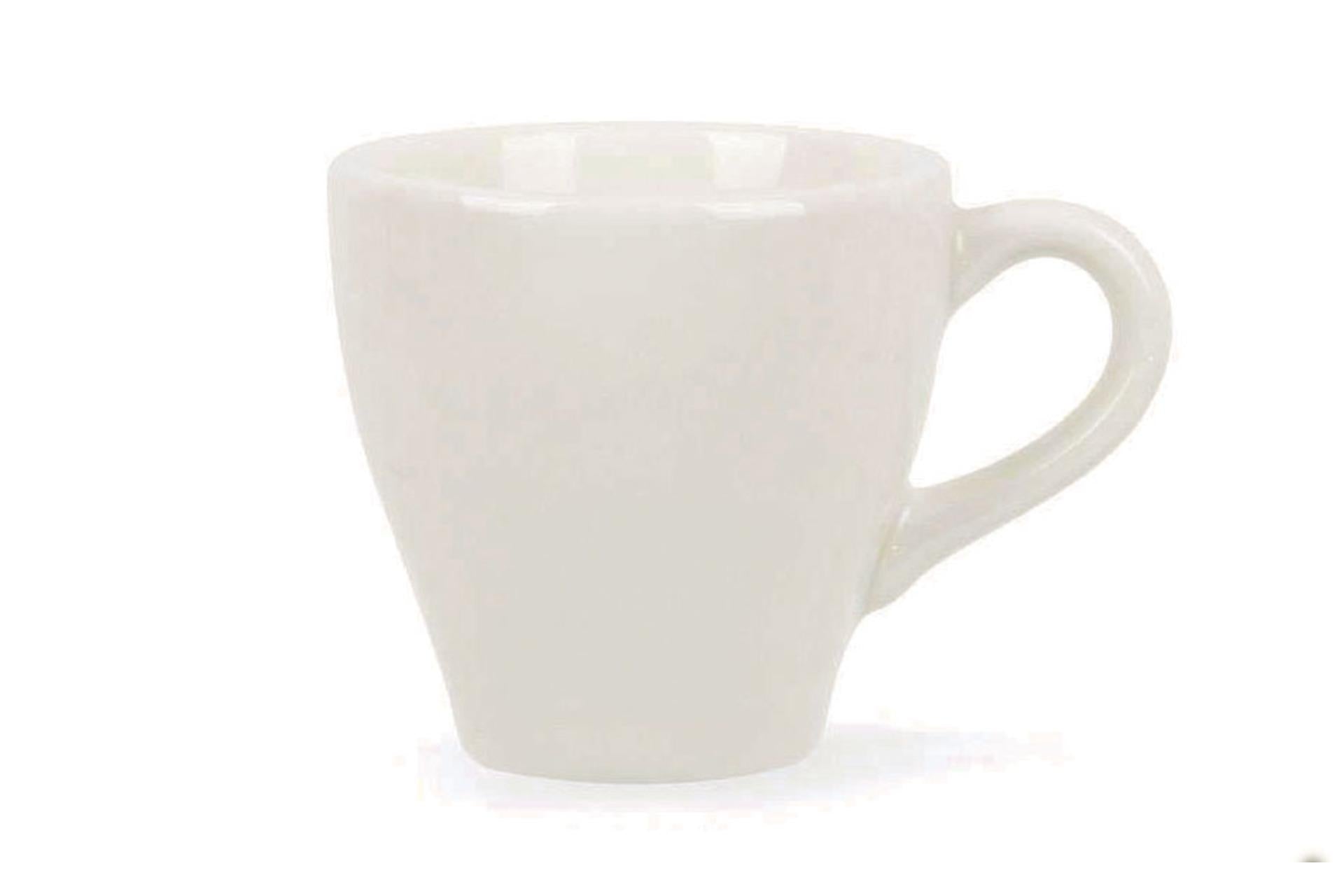 Ariane Tazza Caffè Mokka 7 cl In Porcellana Alluminica - Collezione Ariane - Set 12 Pz