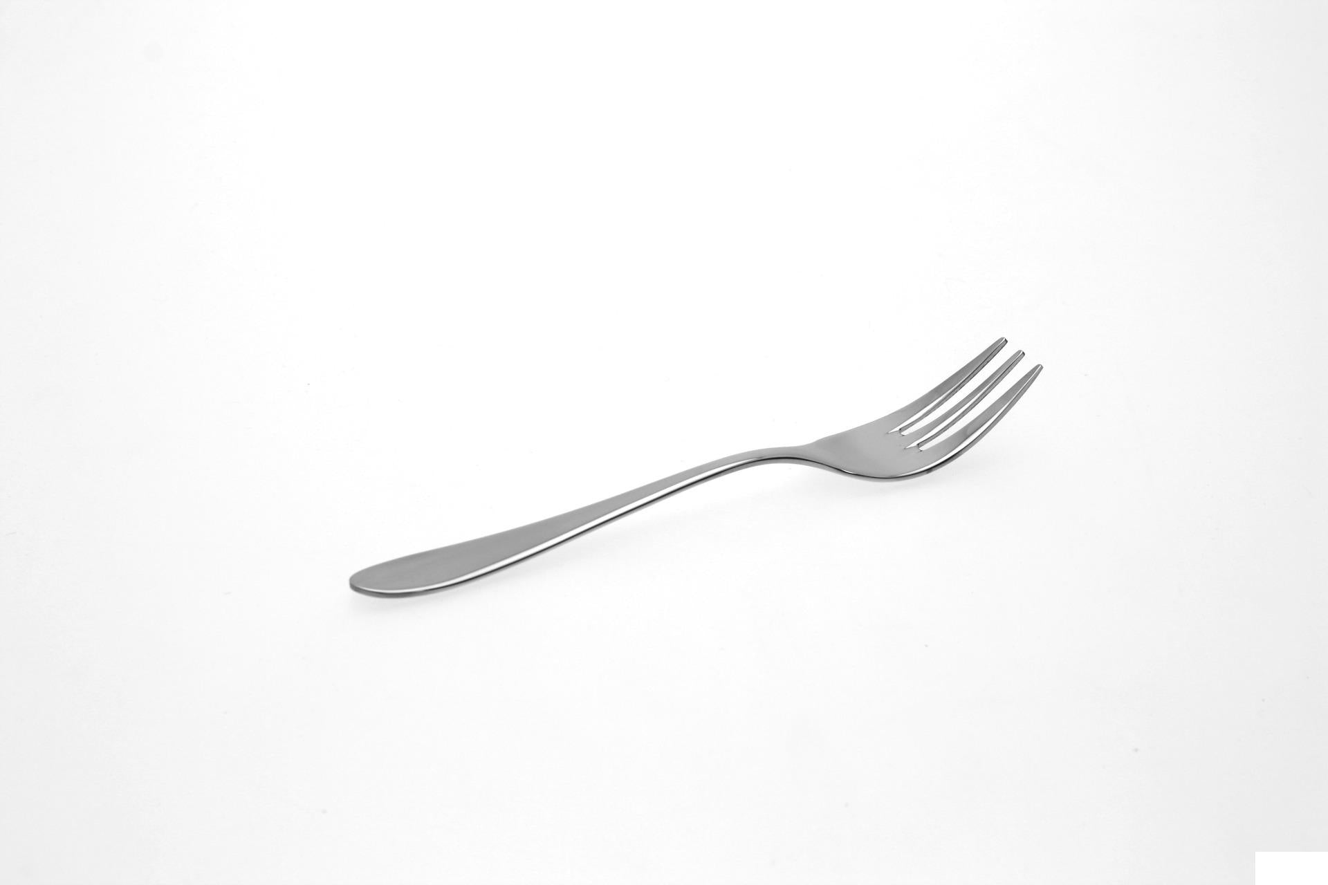 Gnali Maxima 18/10 Forchetta Dolce 2.5 mm In Acciaio Inox - Set 12 Pz