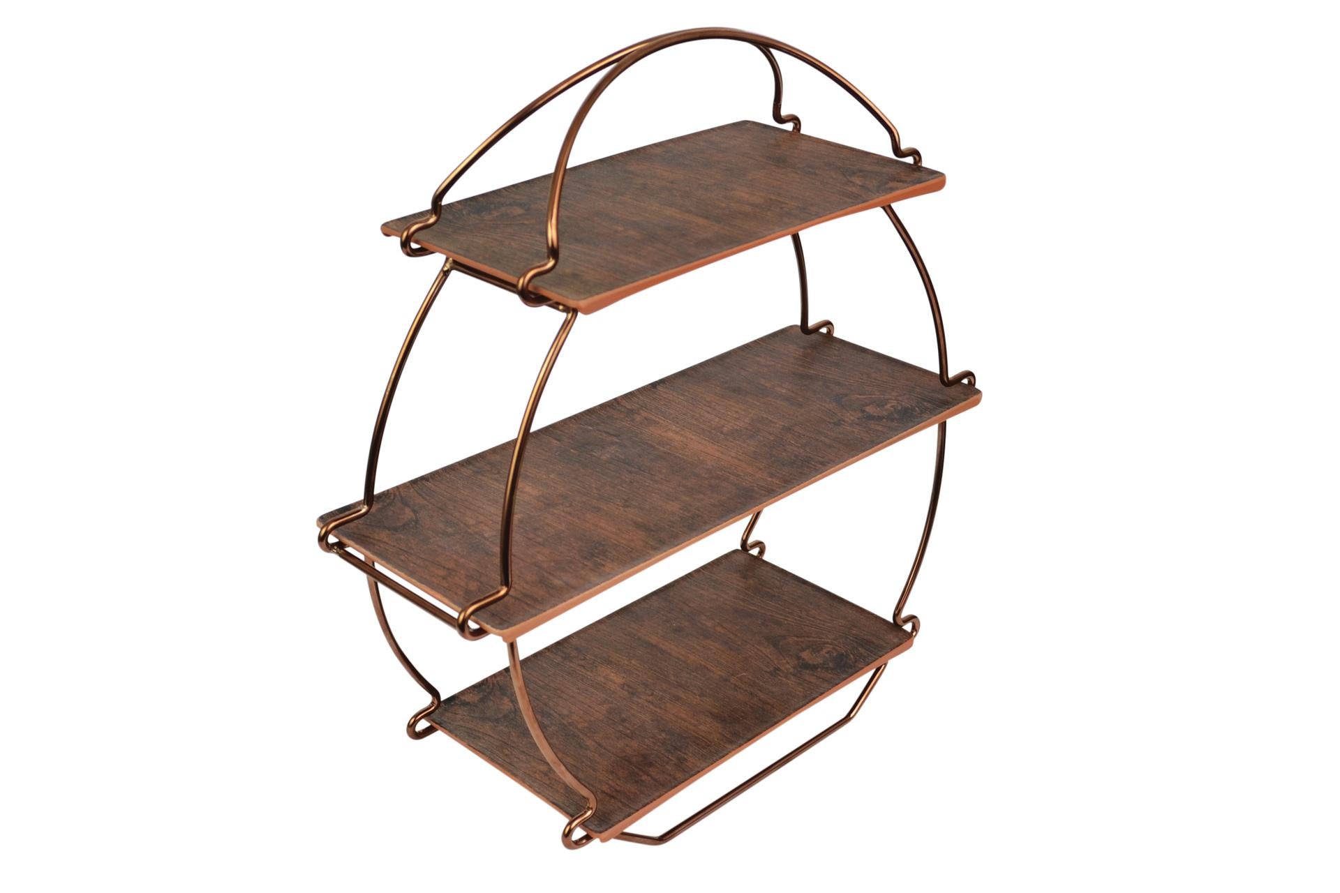 Dalebrook Rustic Wood Vassoio H.0.8 cm - 34.6 x 14.2 cm In Legno Raffinato ed Elegante - Set 2 Pz