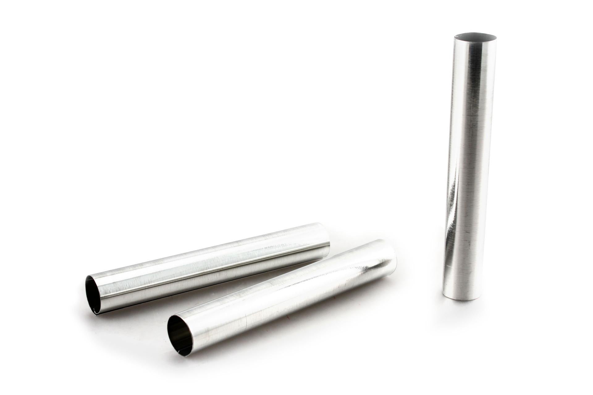 Ottinetti Set 3 Stampi Cannoli Cilindrici 130x20 mm In Acciaio Inox Per Uso Professionale e Domestico - Set 3 Pz