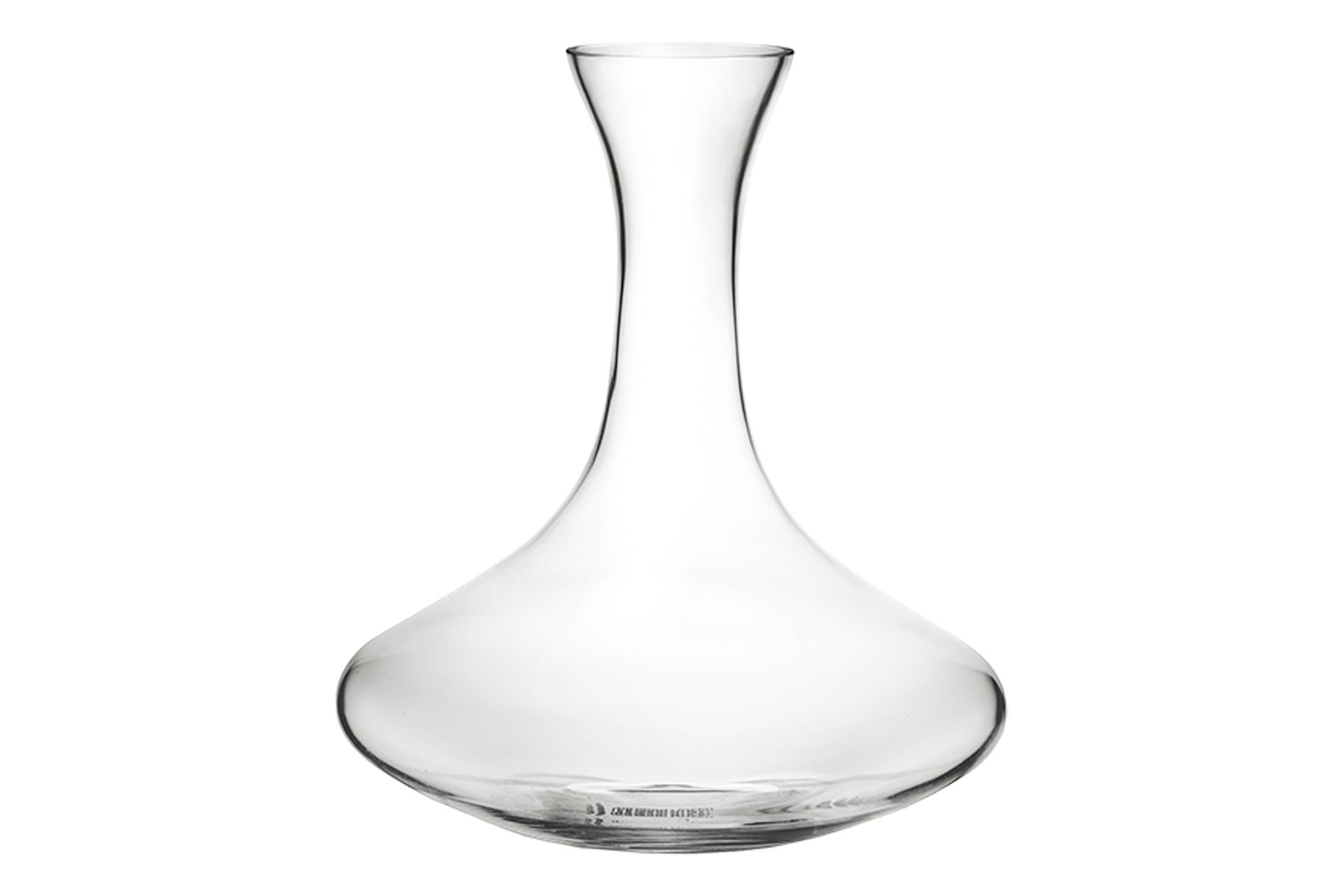 Bormioli Rocco Premium Decanter H.24 cm - 193 cl In Vetro Sonoro Superiore Con Bordo Sottile