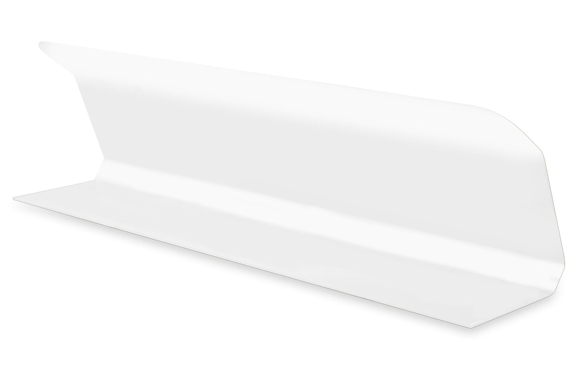 Novaplex Vetrinetta di Protezione in Plexiglass Trasparente Estruso - 99 x 20 x H.27 cm, Spessore 4 mm
