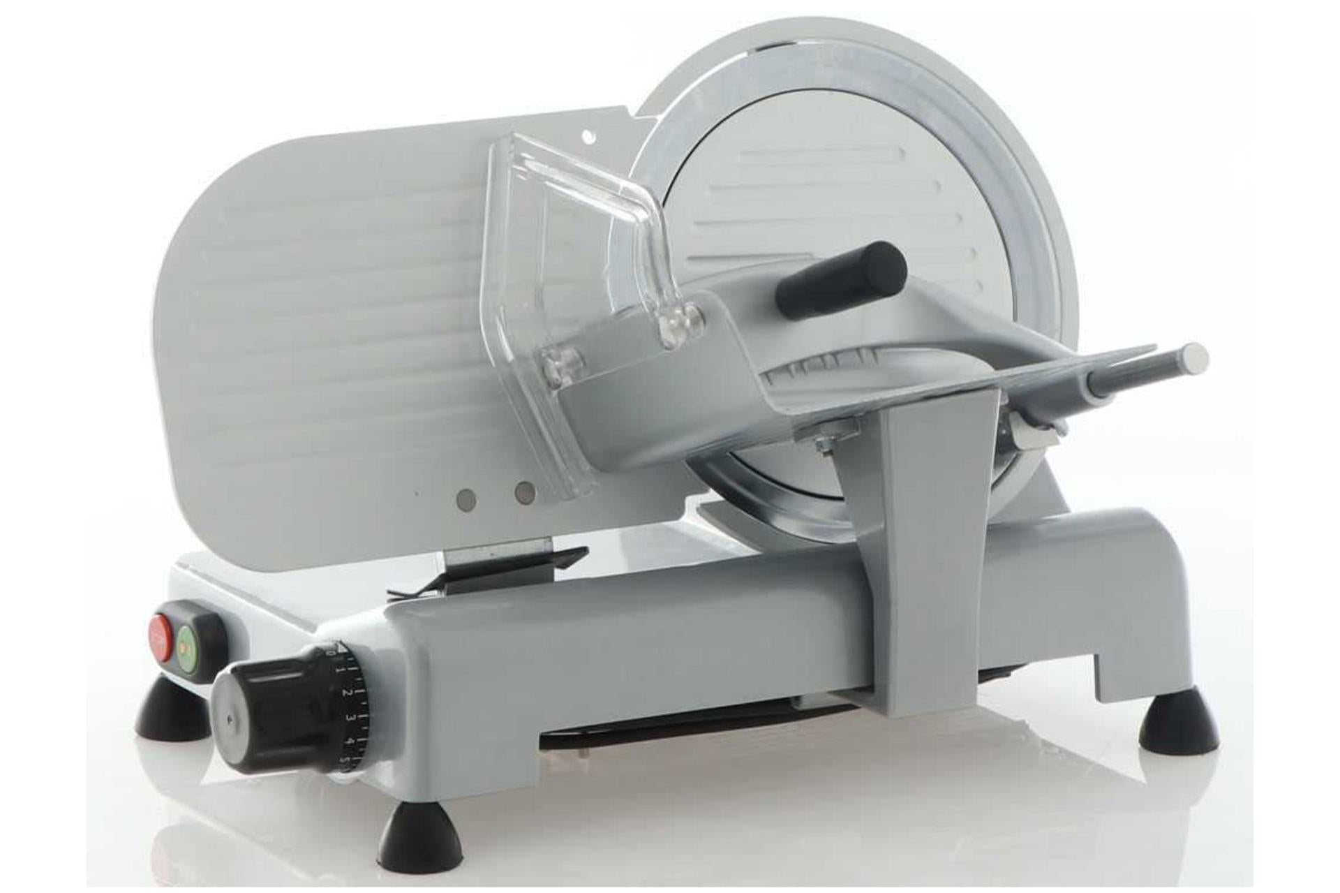 RGV Affettatrice Desy Lama Ø22 cm - AF220AM Con Basamento Compatto e Pressamerce Lavabile