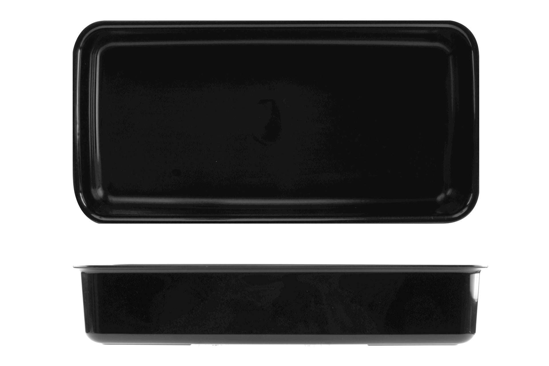 Mobil Plastic Vassoio Antiassorbente Nero 22x44x8.5 cm In PMMA Metacrilato