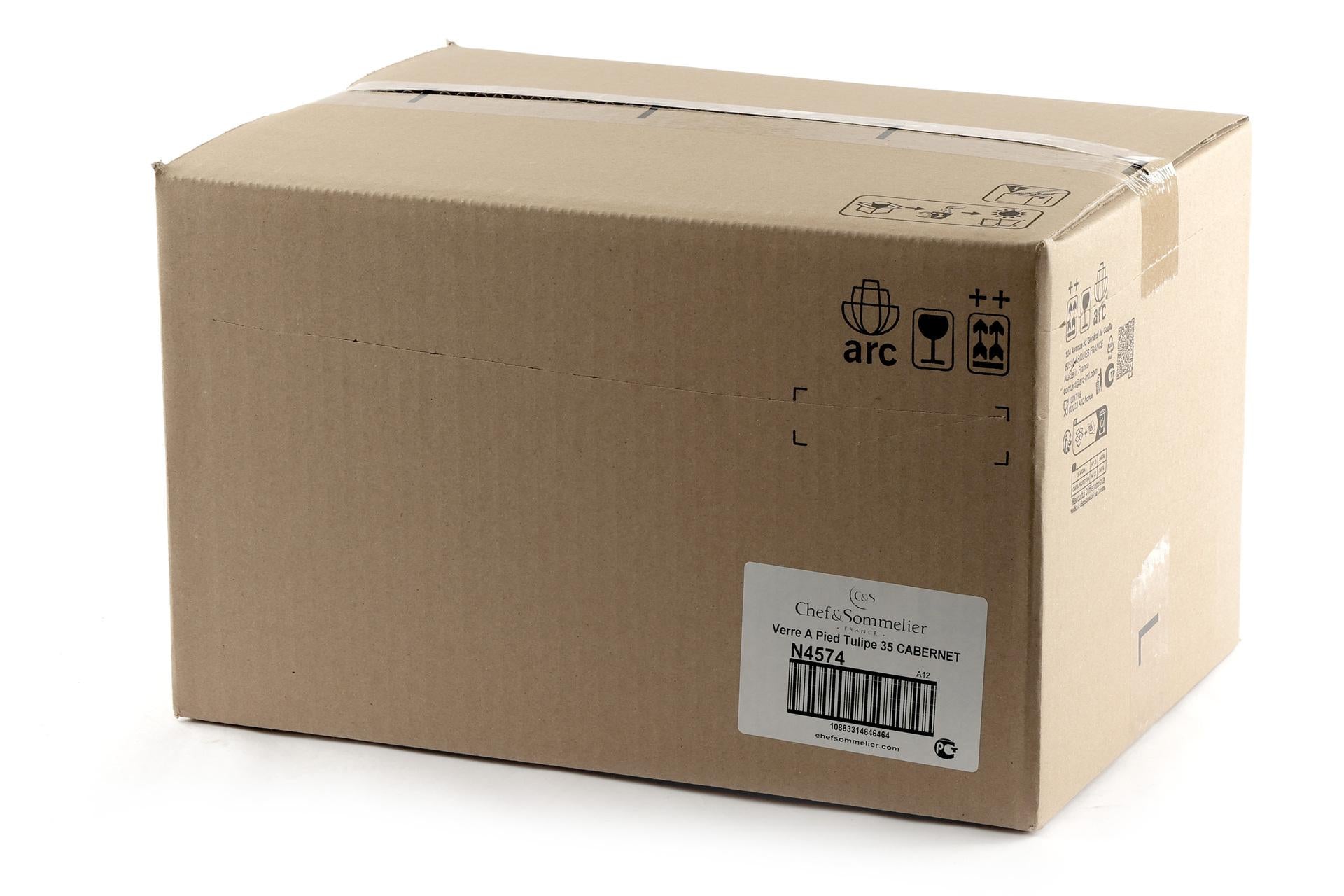 Arcoroc Cabernet Tulipe Calice 35 cl - Set di 12 Bicchieri In Vetro Cristallino Krysta - Set 12 Pz 3