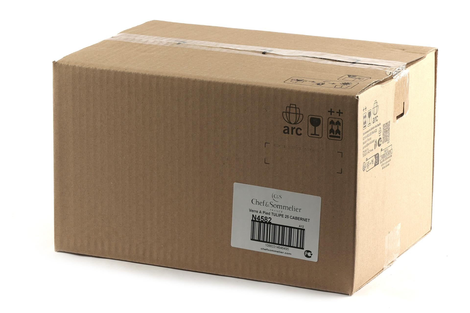 Arcoroc Cabernet Tulipe Calice 25 cl - Set di 12 Calici In Vetro Cristallino Krysta - Set 12 Pz 3