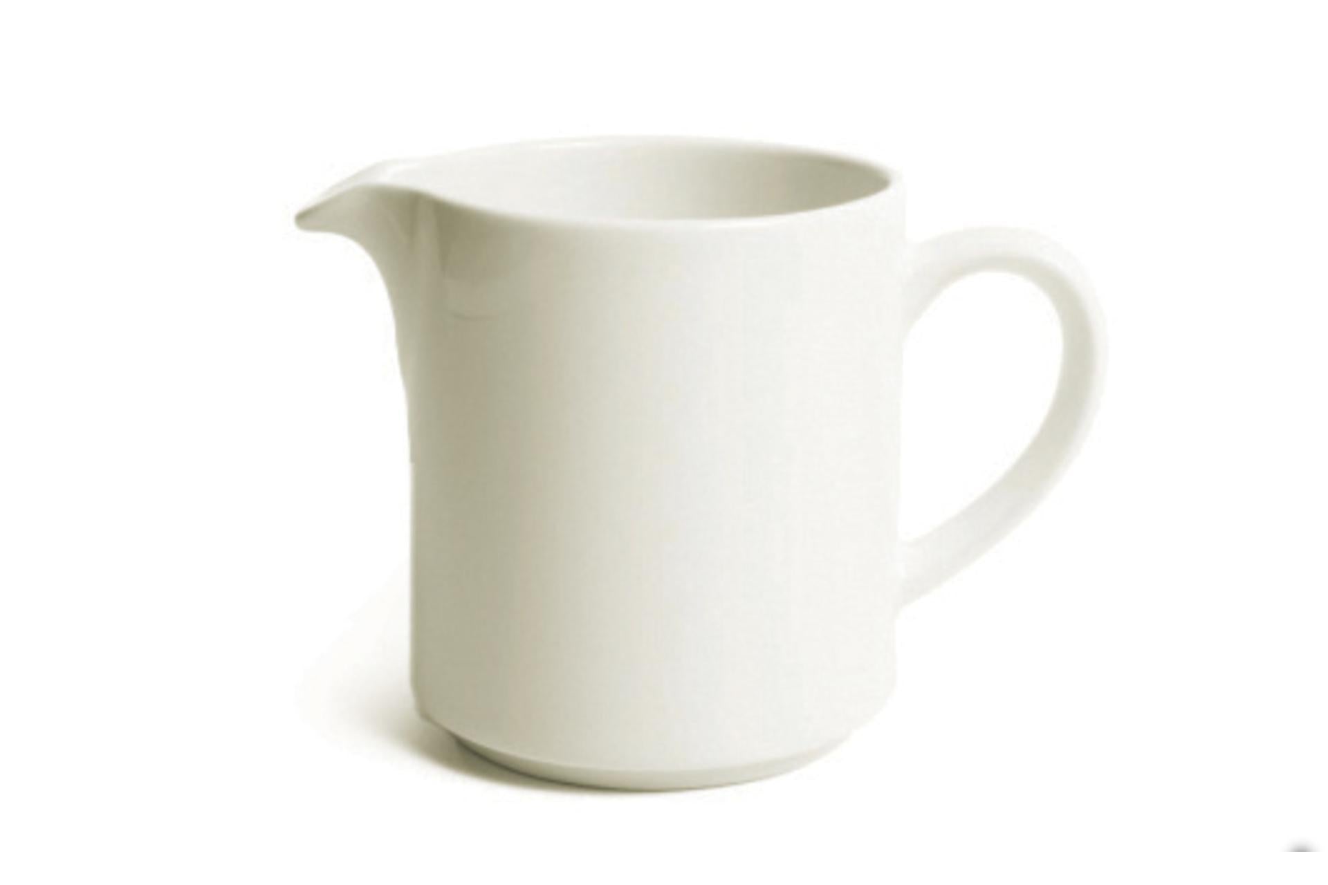 Ariane Fine Porcelain Prime Lattiera 15 cl Con Manico In Allumina - Set 12 Pz