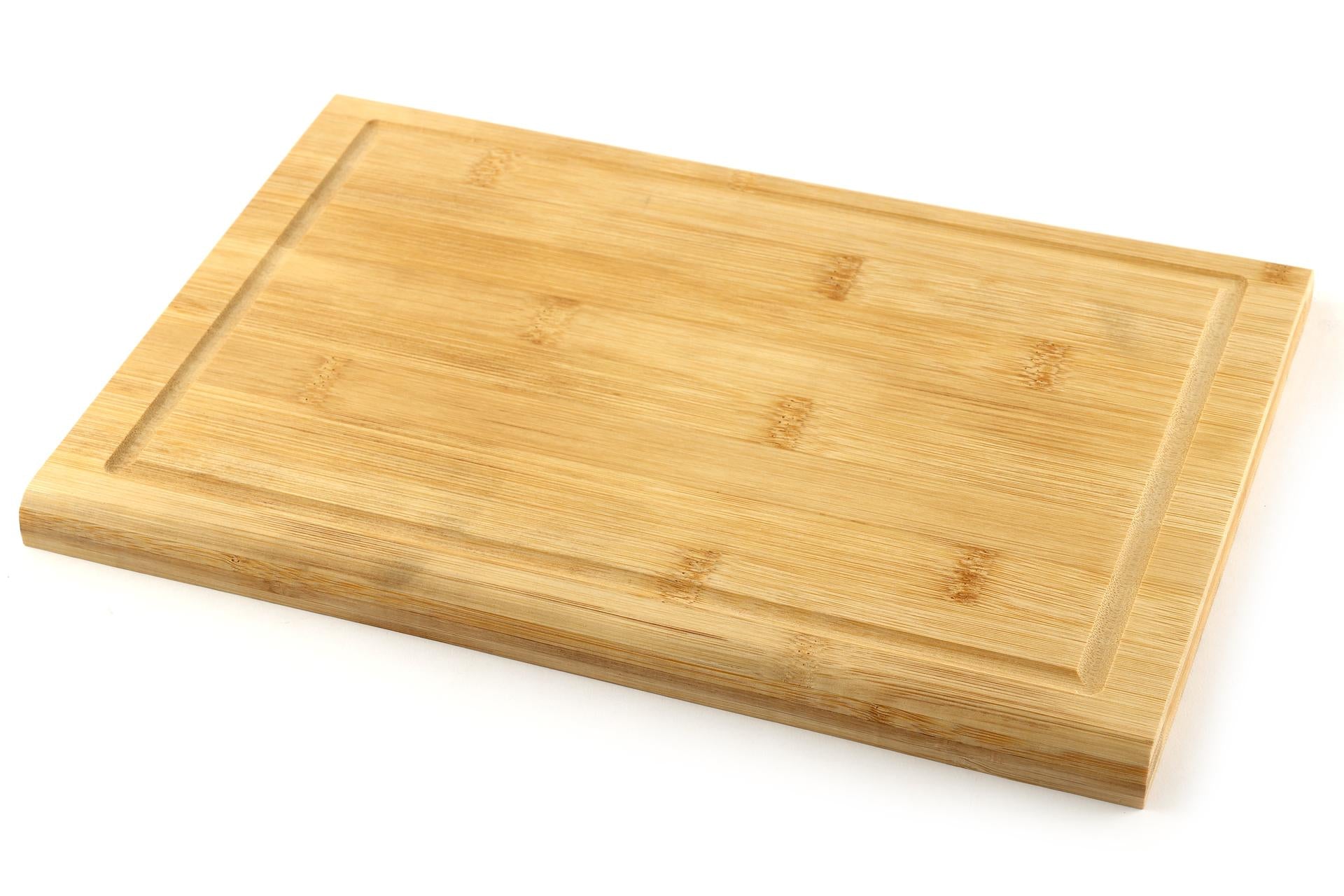 Kesper Bamboo Tagliere Rettangolare H.1.6 cm - 31 x 21 cm In Bamboo Con Scanalatura, Certificato FSC 4
