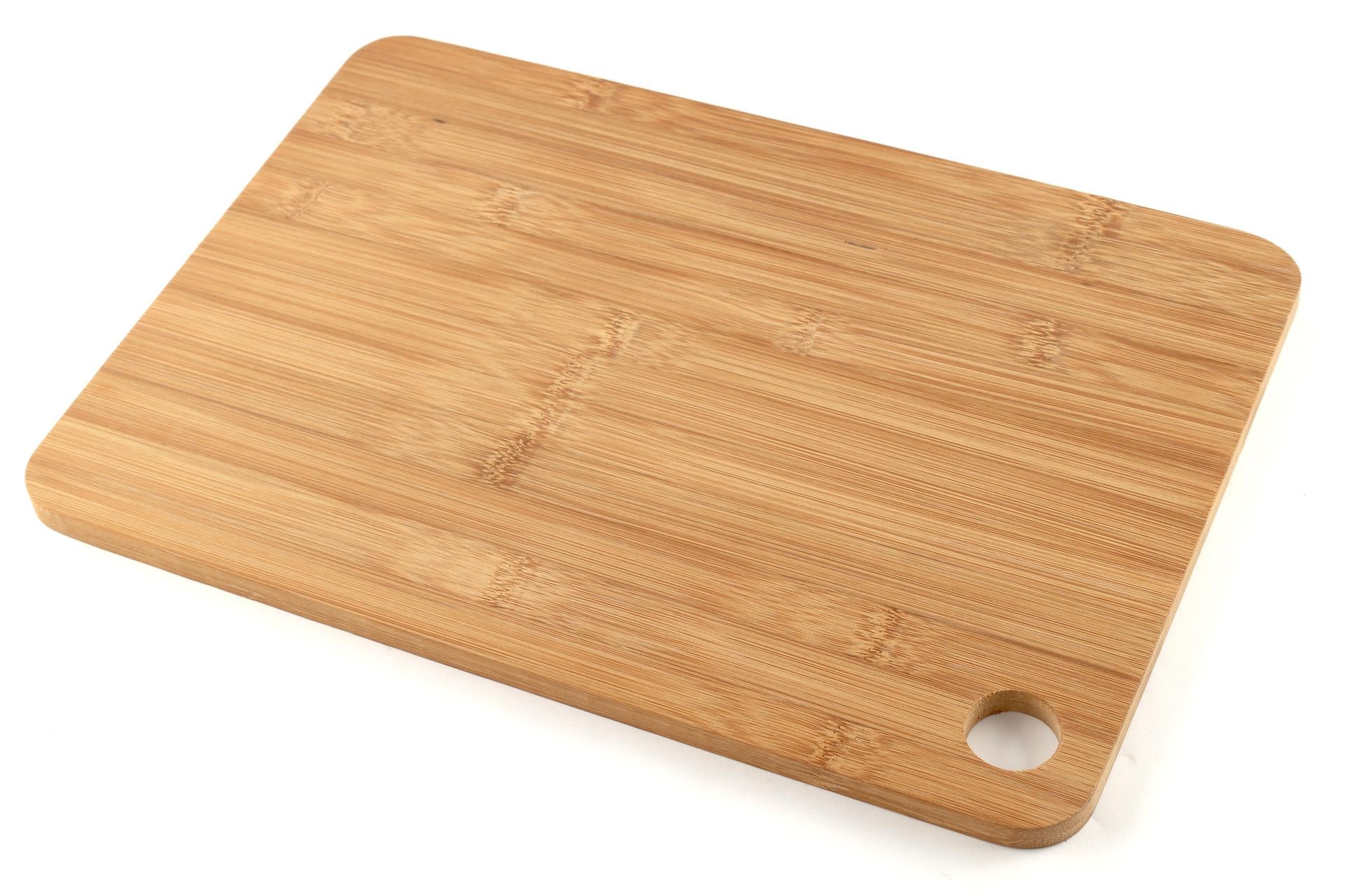 Kesper Bamboo Dark Tagliere Rettangolare H.1 cm - 28 x 18.5 cm In Bamboo Scuro Con Foro Appendibile 3