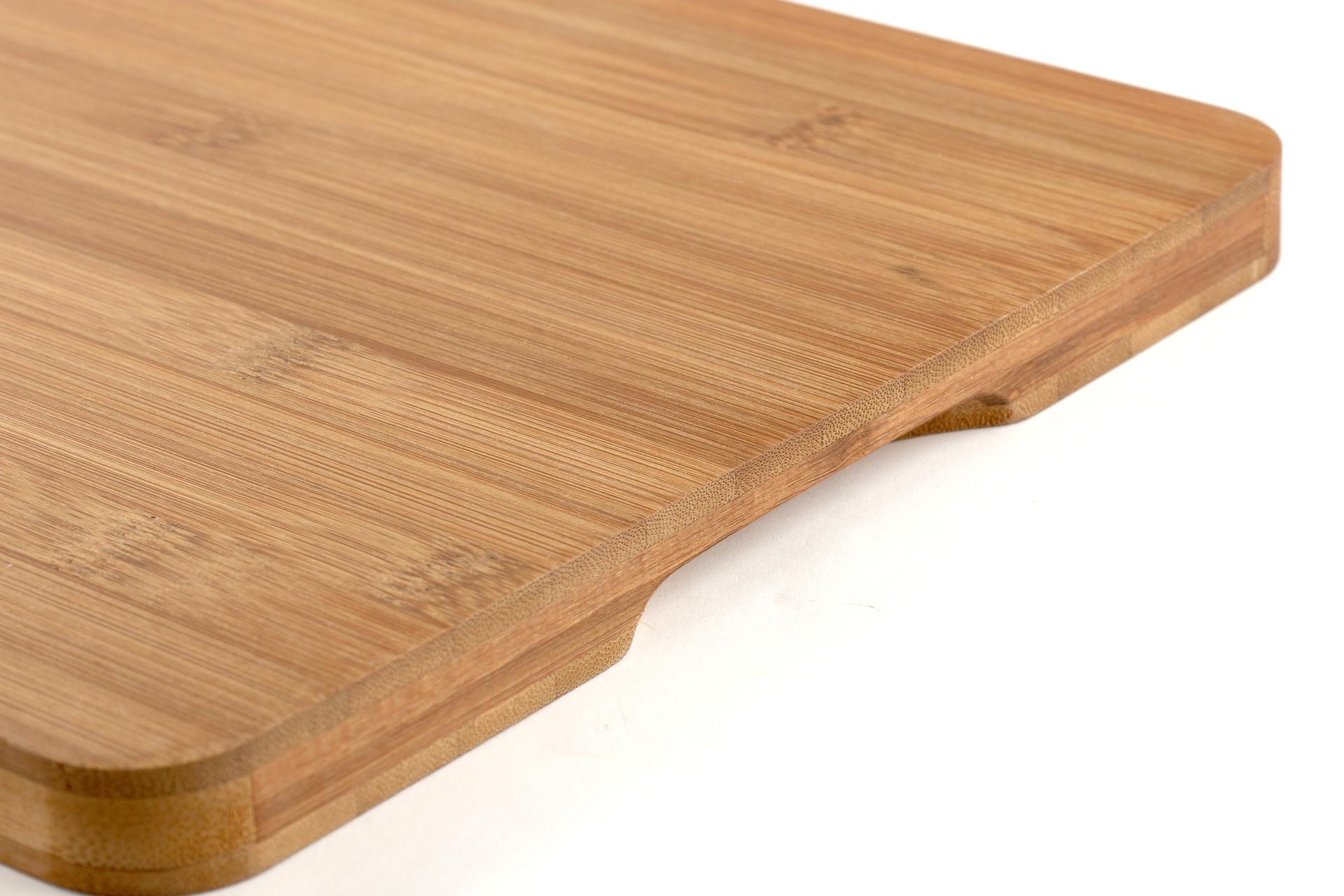 Kesper Bamboo Dark Tagliere Rettangolare H.1.9 cm - 43 x 26 cm In Bamboo Scuro Certificato FSC 3