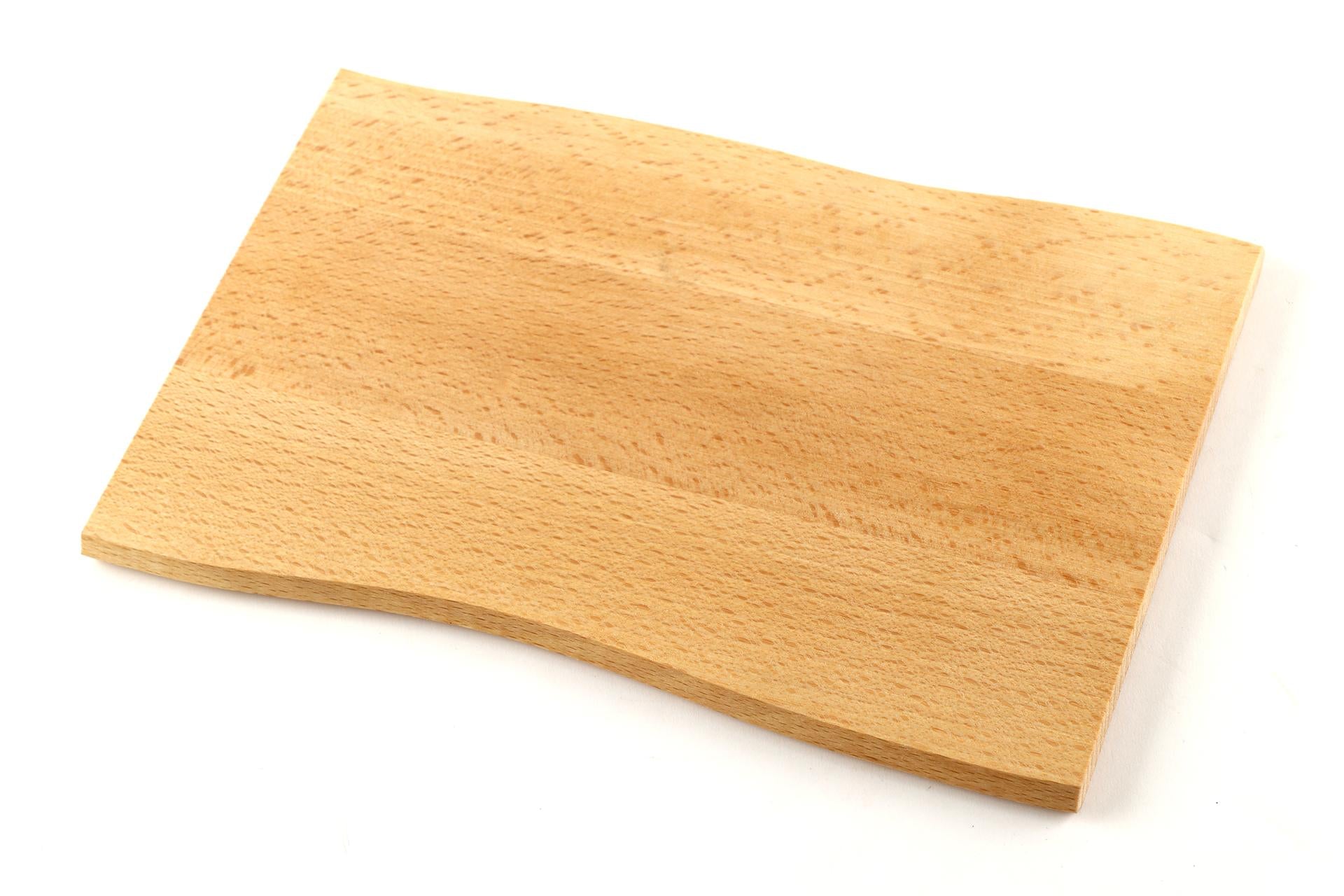 Kesper Faggio Rustic Tagliere Sagomato H.1 cm - 23 x 15 cm In Legno di Faggio Certificato FSC 2