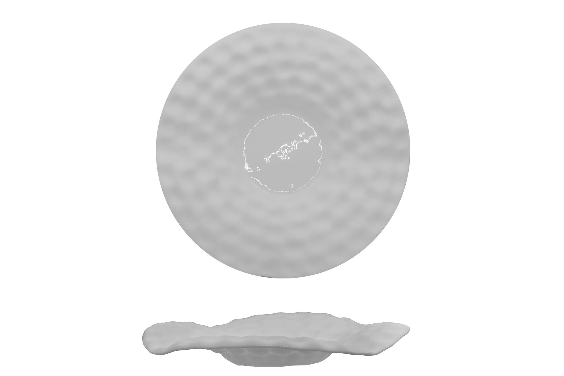 Import Tavola Professional Thesis Pastabowl Ø30 cm - Interno Ø11 cm In Vetro Bianco - Set 4 Pz