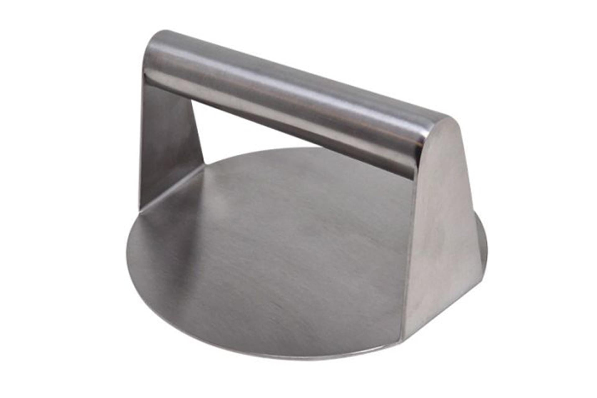 Ilsa Pressa Hamburger Ø15 cm - H.8 cm In Acciaio Inox Lavabile In Lavastoviglie