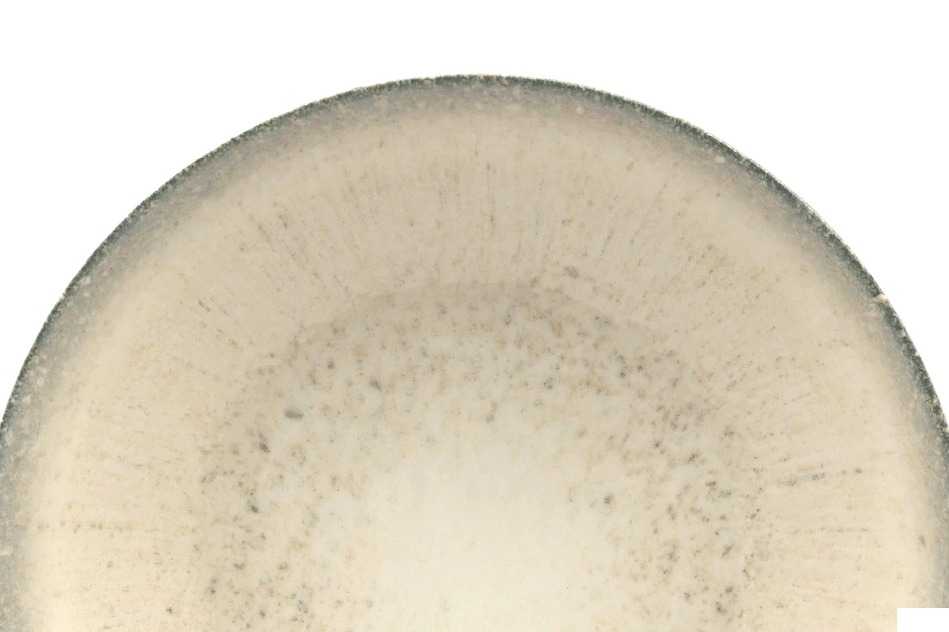 Ariane Fine Porcelain Grey Iris Vital Coupe Piatto Fondo Ø21 cm - Collezione Ispirata alla Mitologia Greca - Set 6 Pz