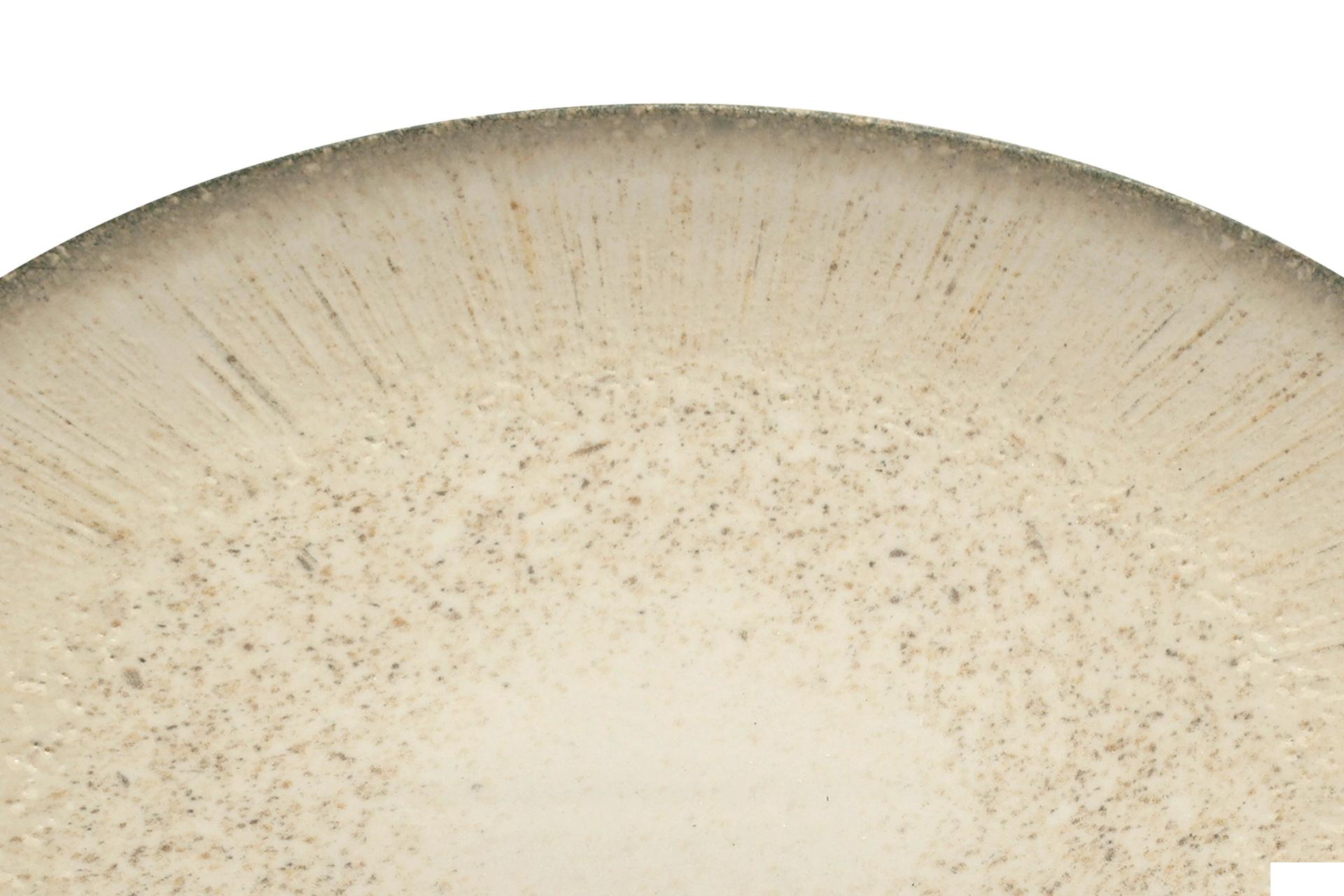 Ariane Fine Porcelain Grey Iris Titanium Piatto Ovale 32 cm - Collezione Ispirata alla Mitologia Greca