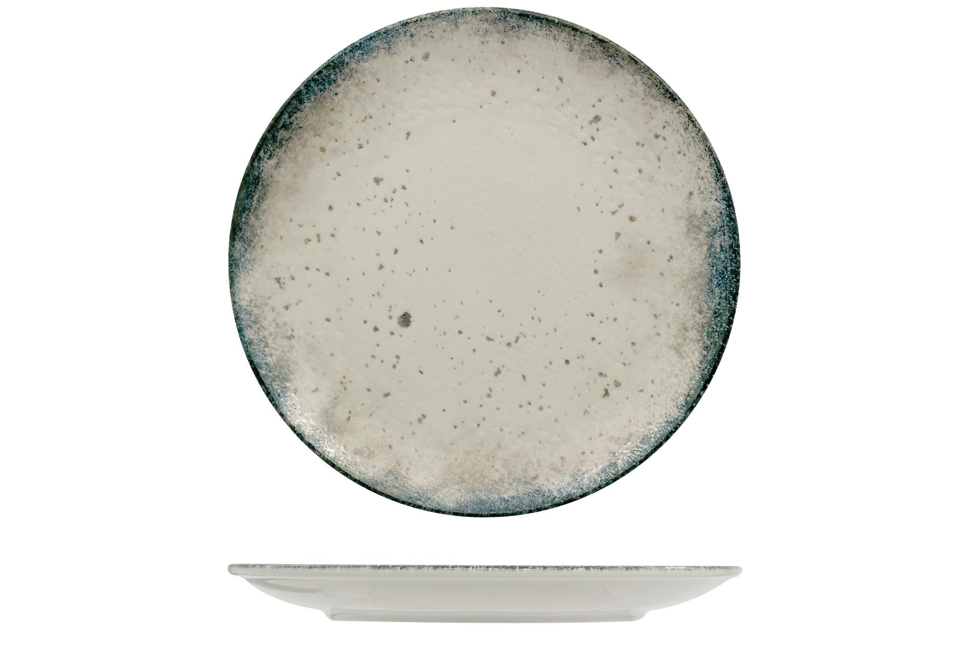 Ariane Fine Porcelain Verdant Vital Coupe Piatto Piano Ø27 cm - Collezione Elegante e Contemporanea - Set 6 Pz