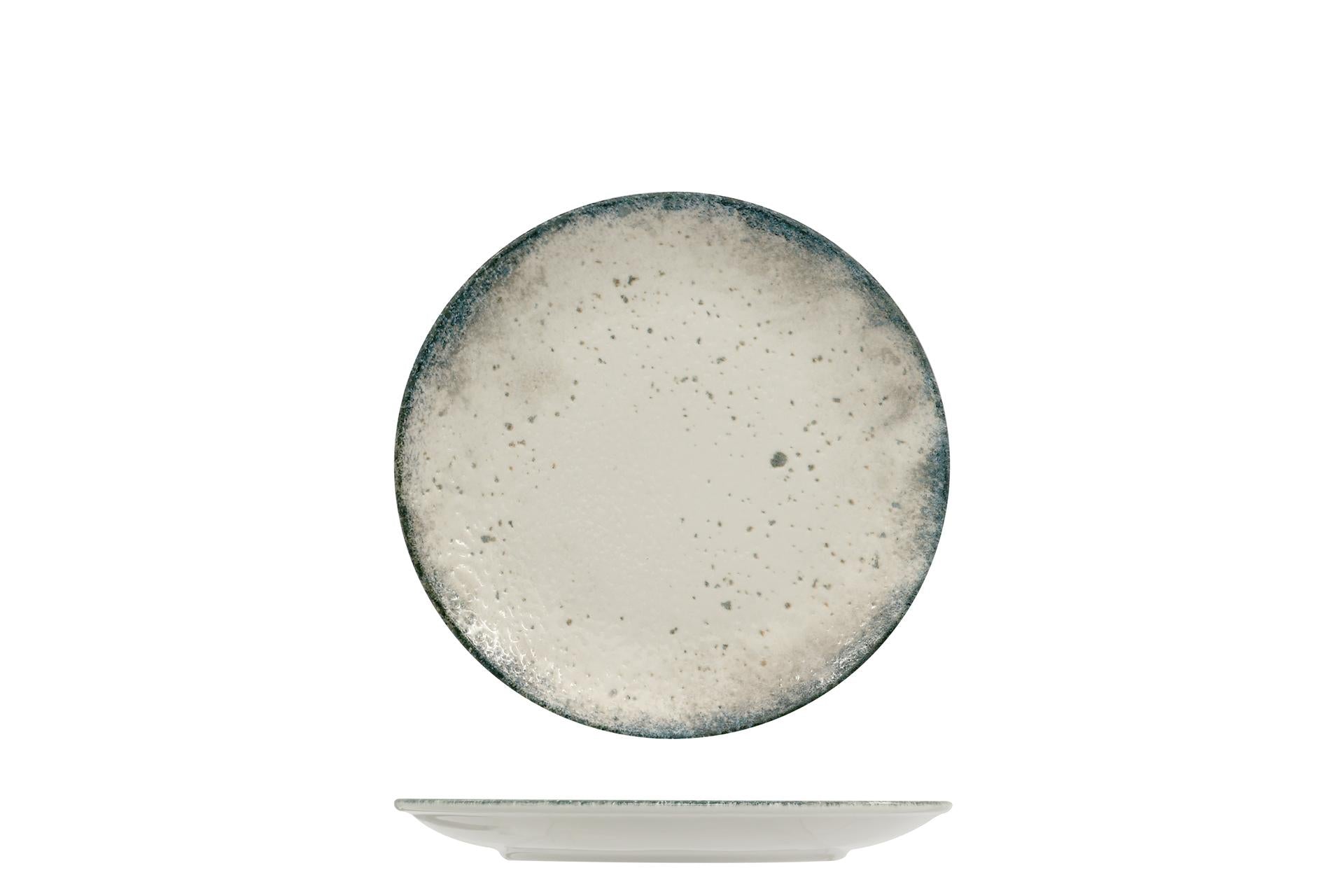 Ariane Fine Porcelain Verdant Vital Coupe Piatto Piano Ø18 cm - Collezione Elegante Contemporanea Verde