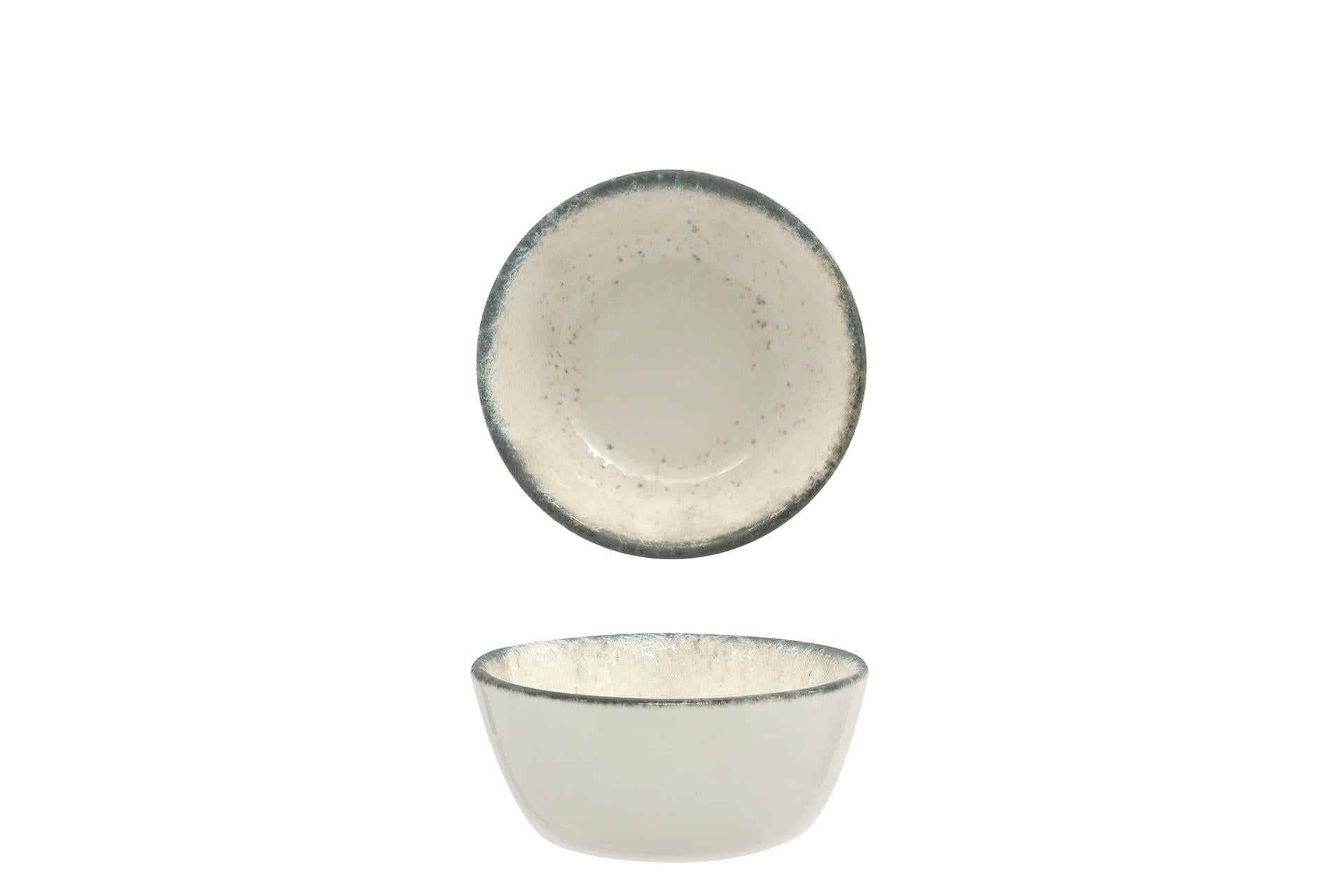 Ariane Fine Porcelain Verdant Titanium Coppetta Ø9 cm - Collezione Elegante e Contemporanea - Set 12 Pz