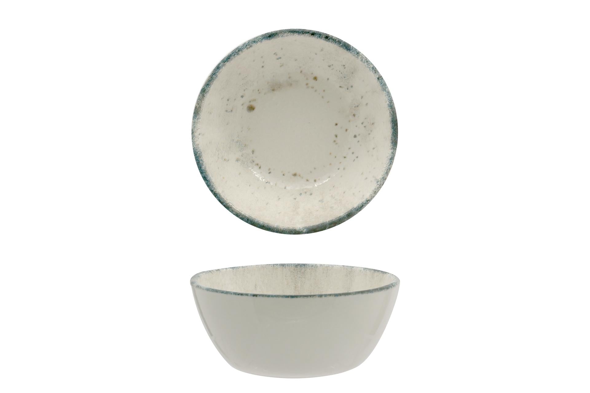 Ariane Fine Porcelain Verdant Titanium Coppetta Ø12 cm - Collezione Elegante In Porcellana Verde - Set 12 Pz