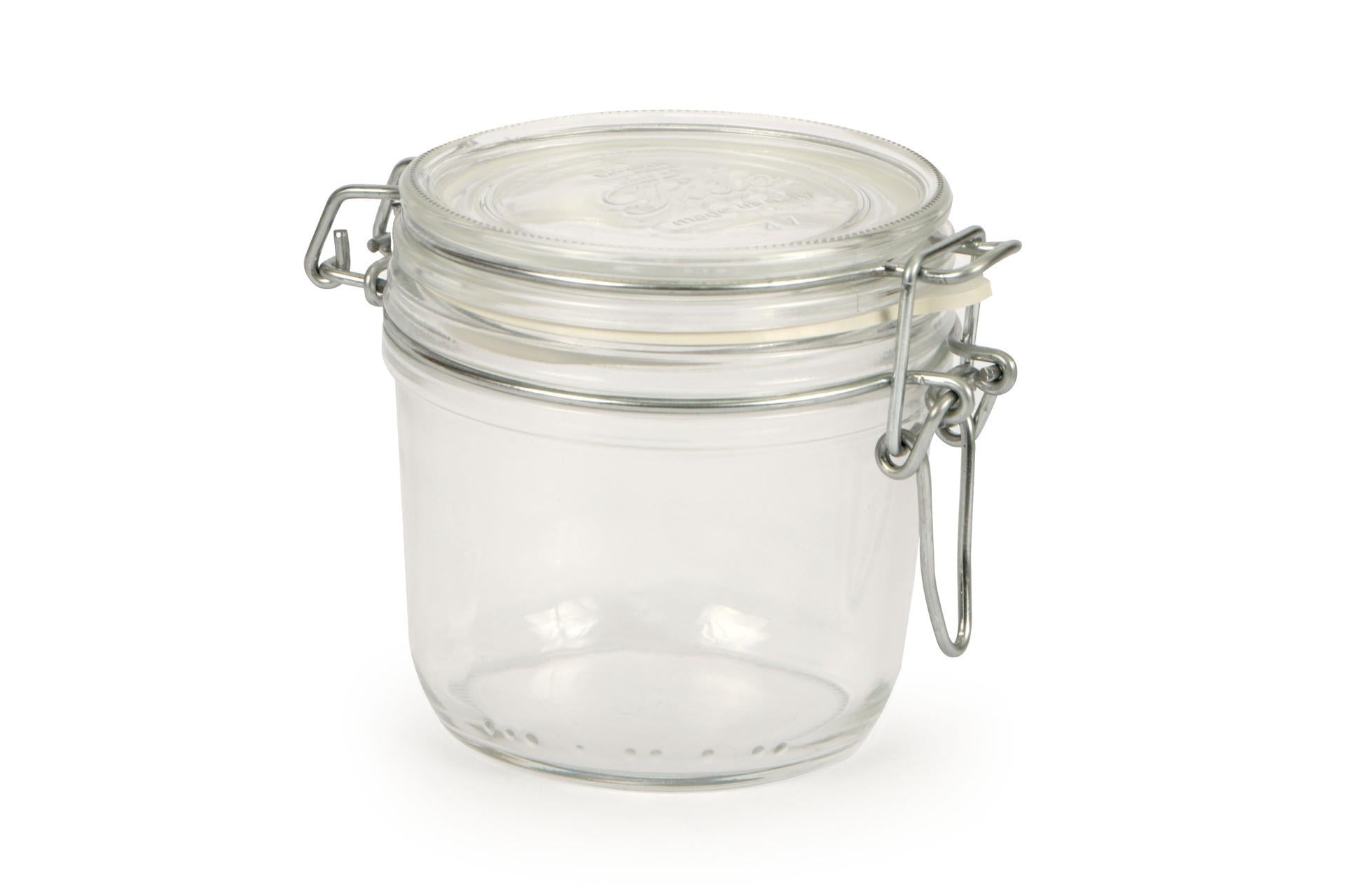 Bormioli Rocco Vaso Ermetico Fido 0,35 L In Vetro - Set 6 Pz