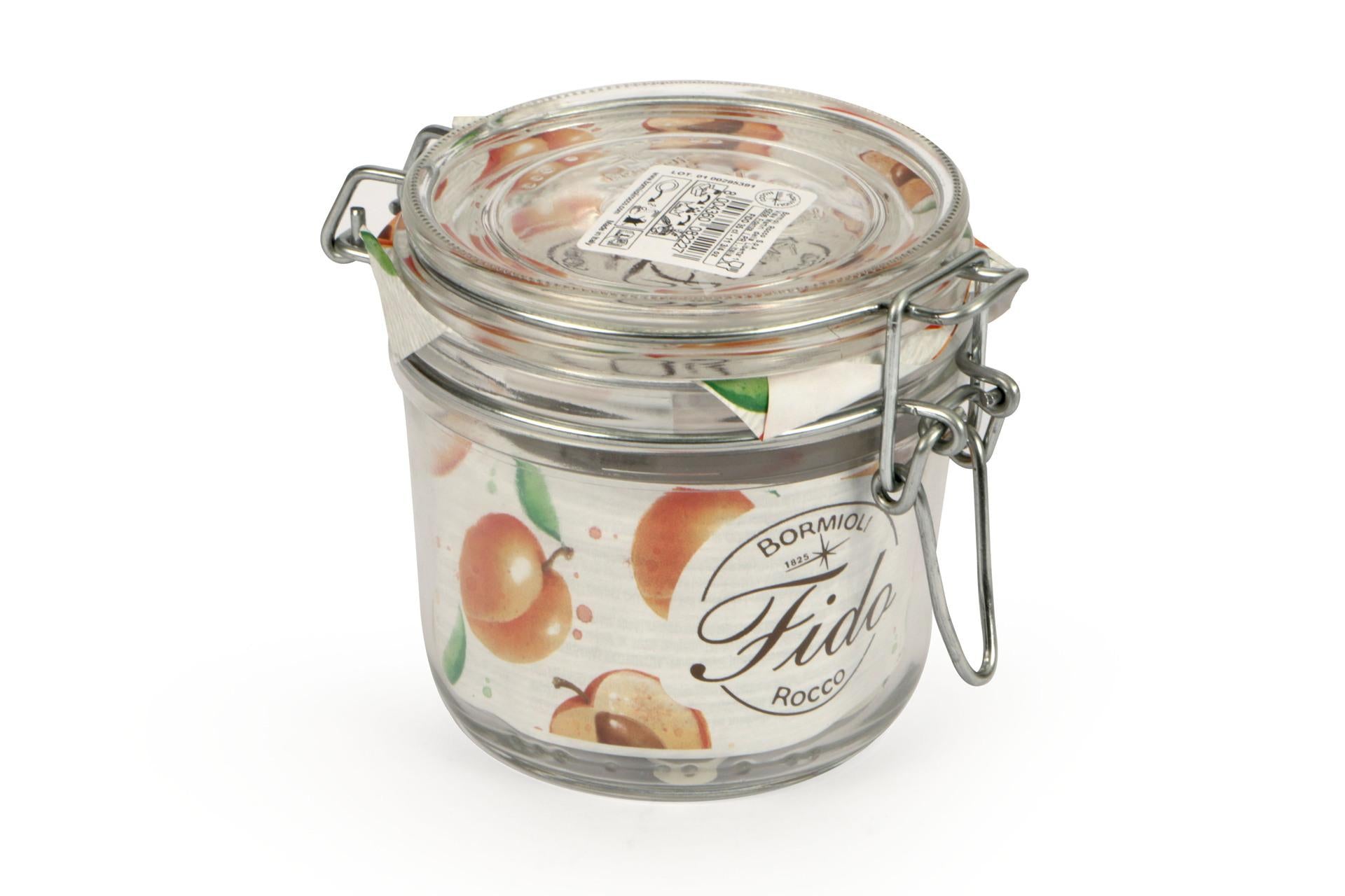 Bormioli Rocco Vaso Ermetico Fido 0,35 L In Vetro - Set 6 Pz 6