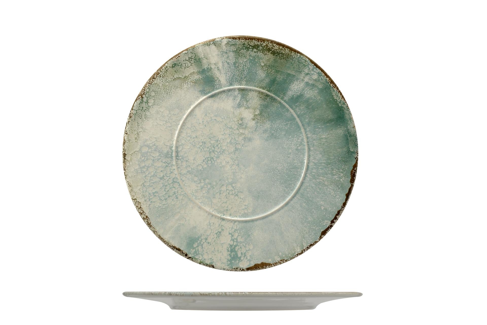 Mesa Ceramics Matcha Piatto Piano Ø22 cm - Linea Unico In Gres Porcellanato - Set 6 Pz