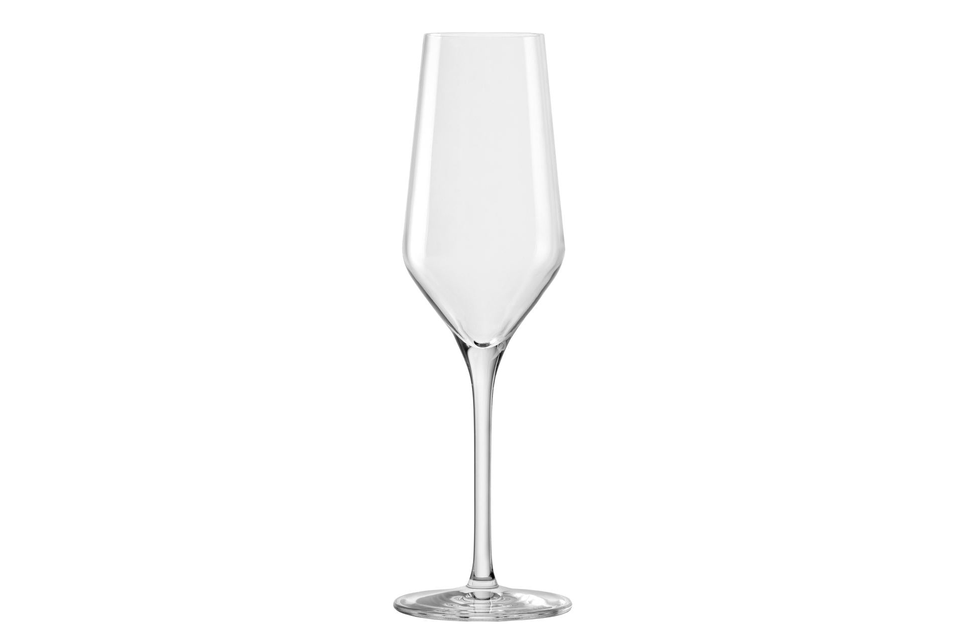 Stolzle Lausitz Passion Calice Flute Champagne 21 cl - H.23 cm Ø7.3 cm In Vetro Cristallino Superiore - Set 6 Pz