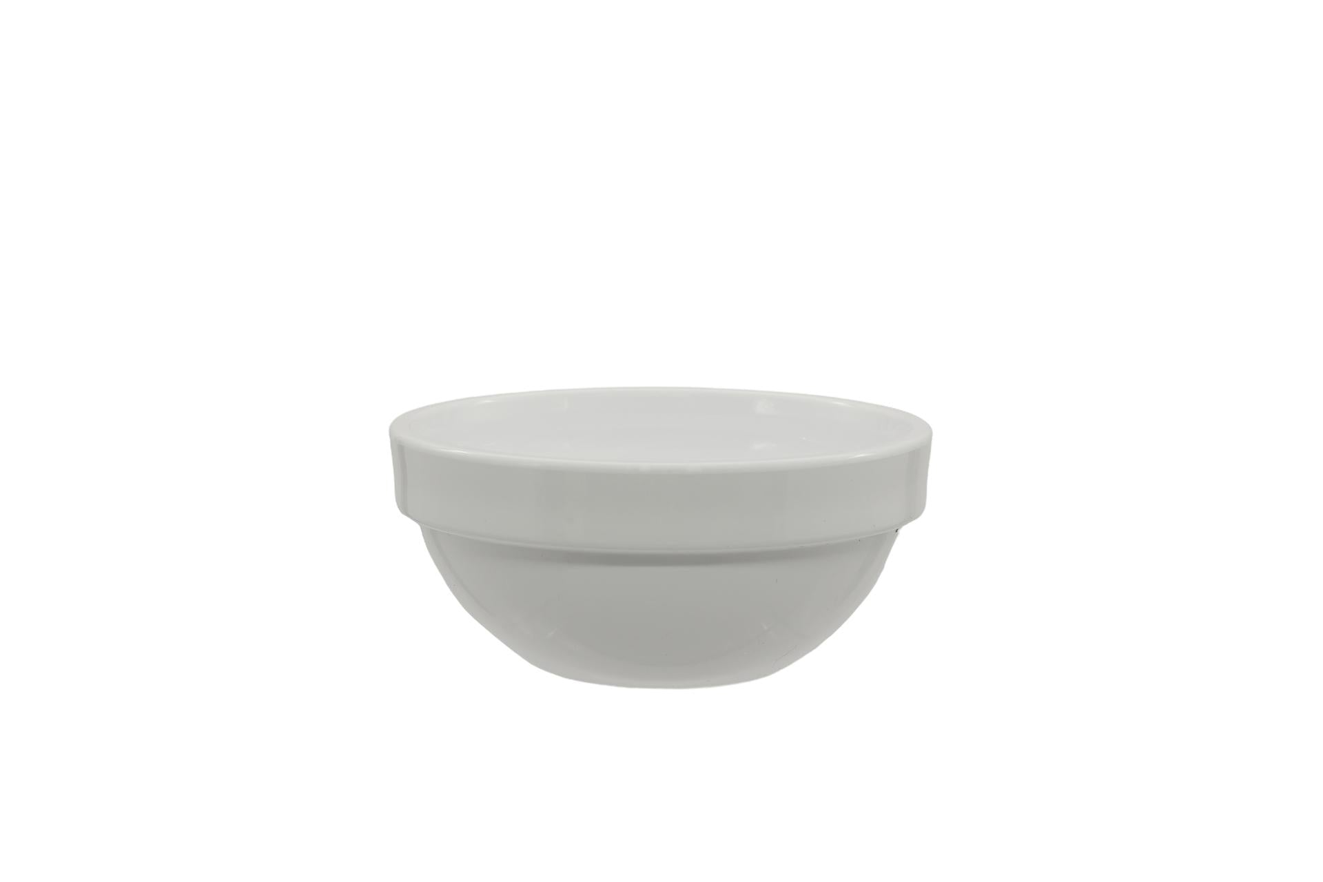 APS Friendly Bowl Coppetta Ø7.5 cm - H.3.5 cm In Polietilene Bianco Impilabile e Lavabile In Lavastoviglie - Set 12 Pz 1