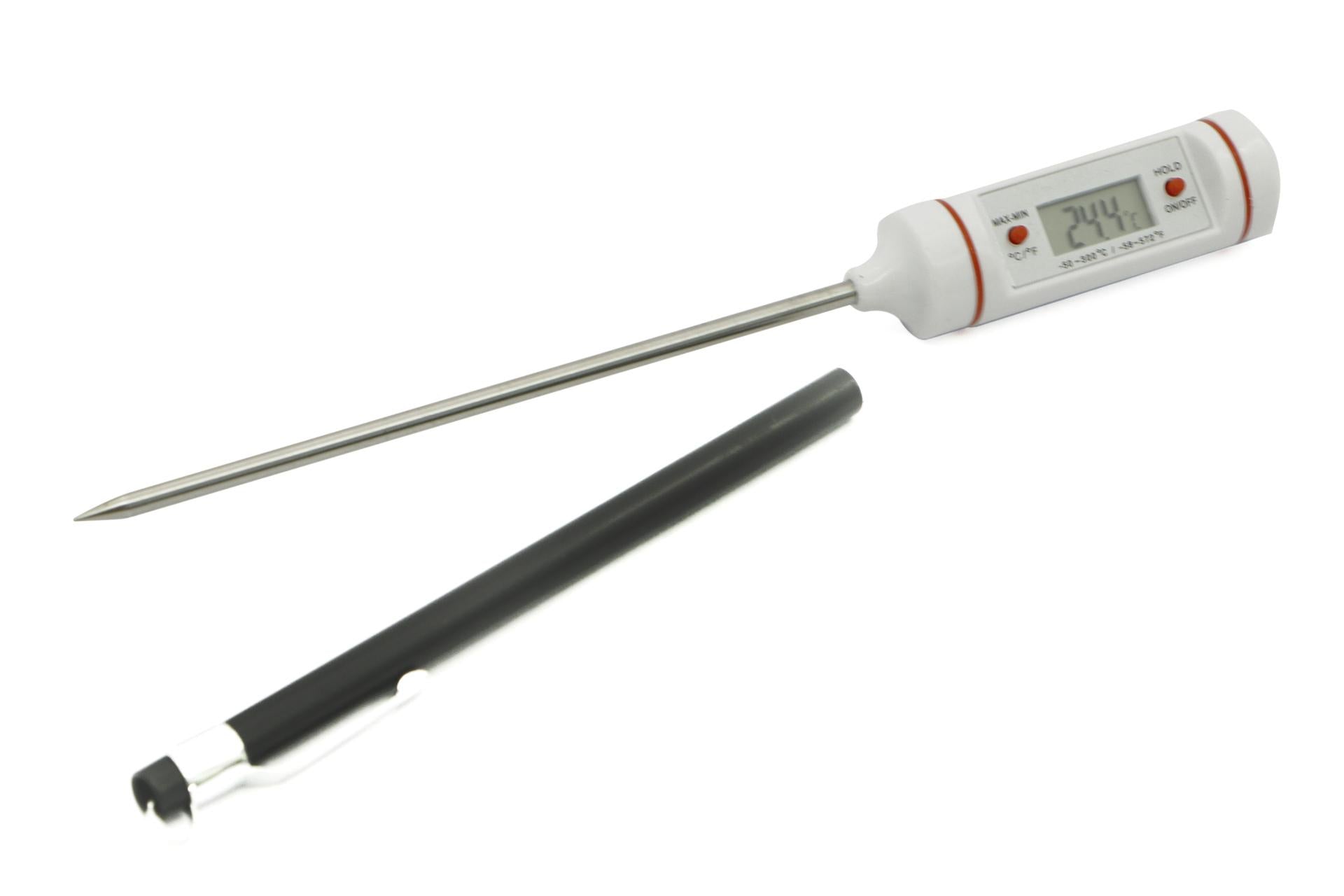 Moller Termometro Digitale per Alimenti con Sonda In Acciaio Inox