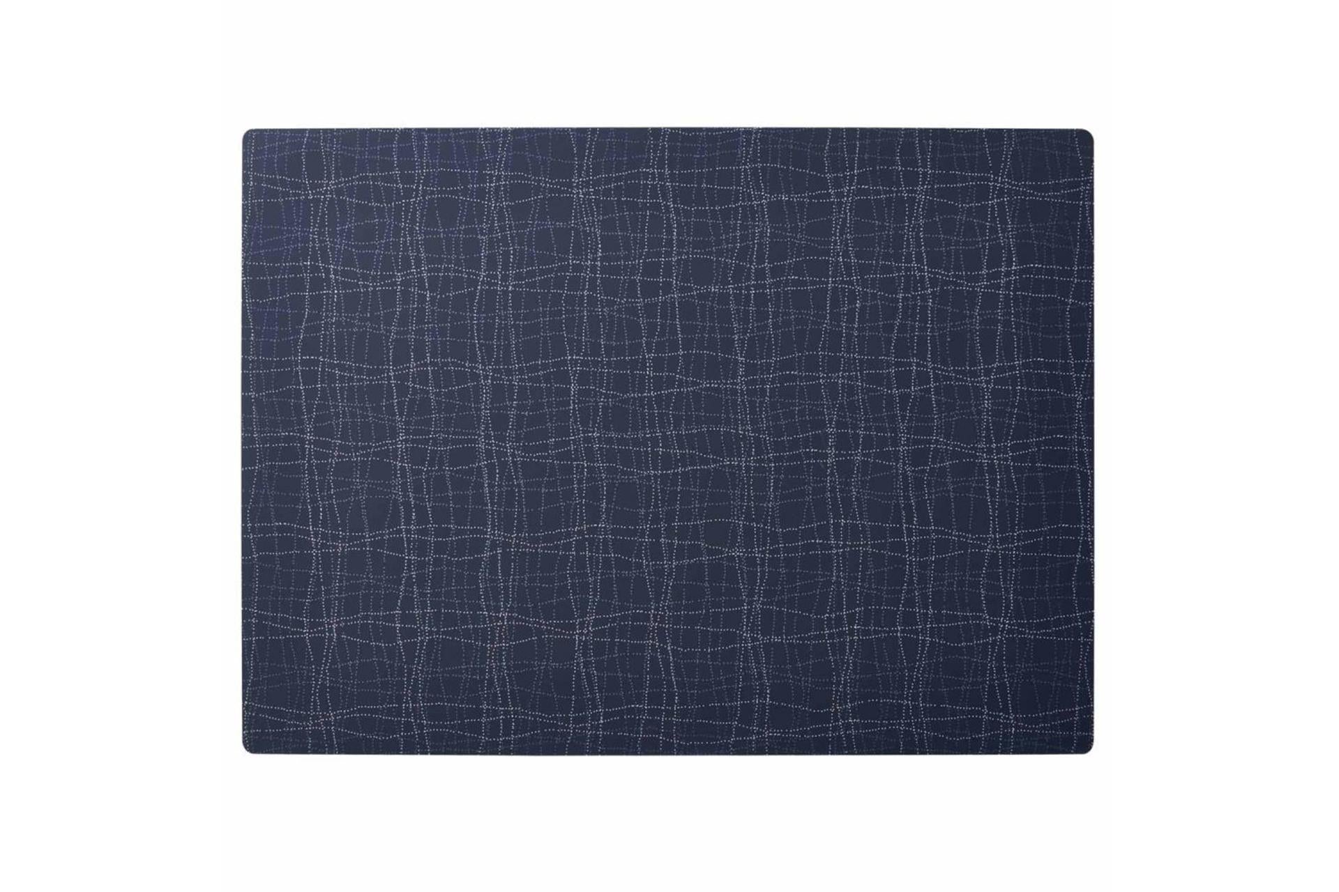 APS Tovaglietta 45x33 cm In Silicone Blu Scuro Con Fondo Antiscivolo - Set 24 Pz