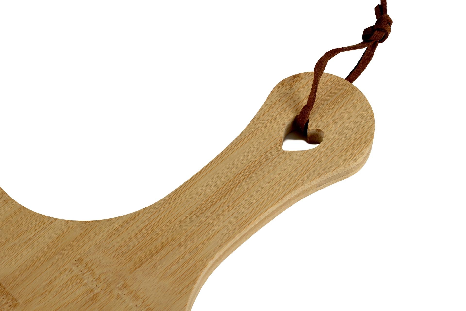 Kesper Bamboo Tagliere Rettangolare H.1.5 cm - 55 x 25 cm In Bamboo Con Manico, Certificato FSC 5